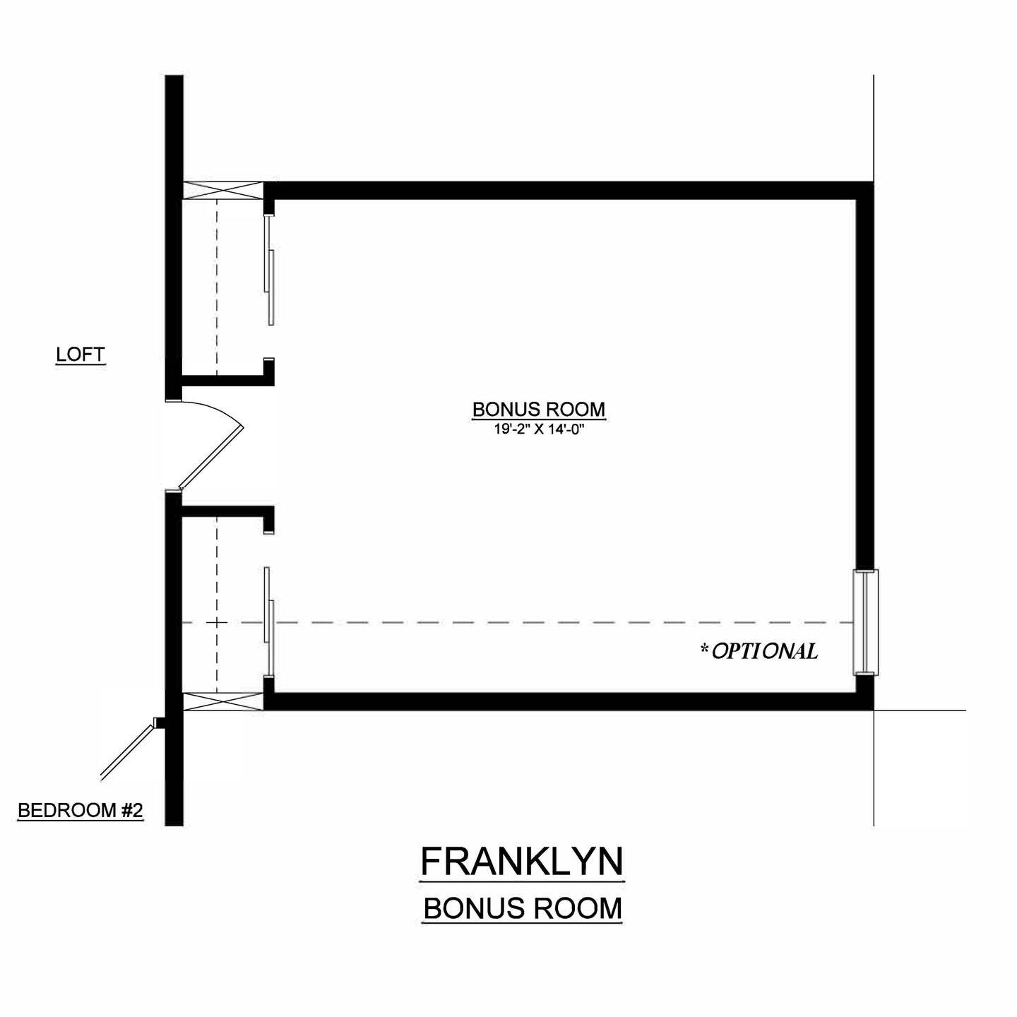 Optional Bonus Room