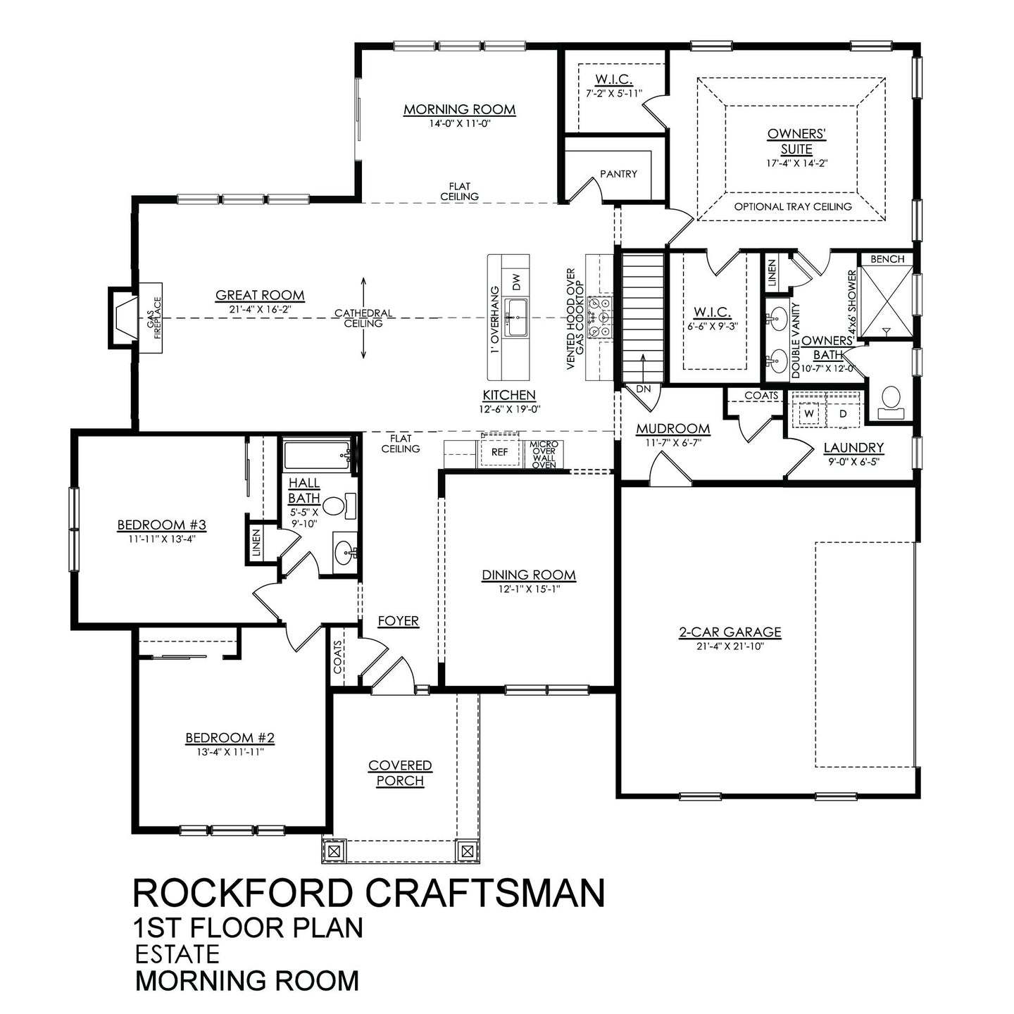 Rockford Craftsman Estate Series with Morning Room