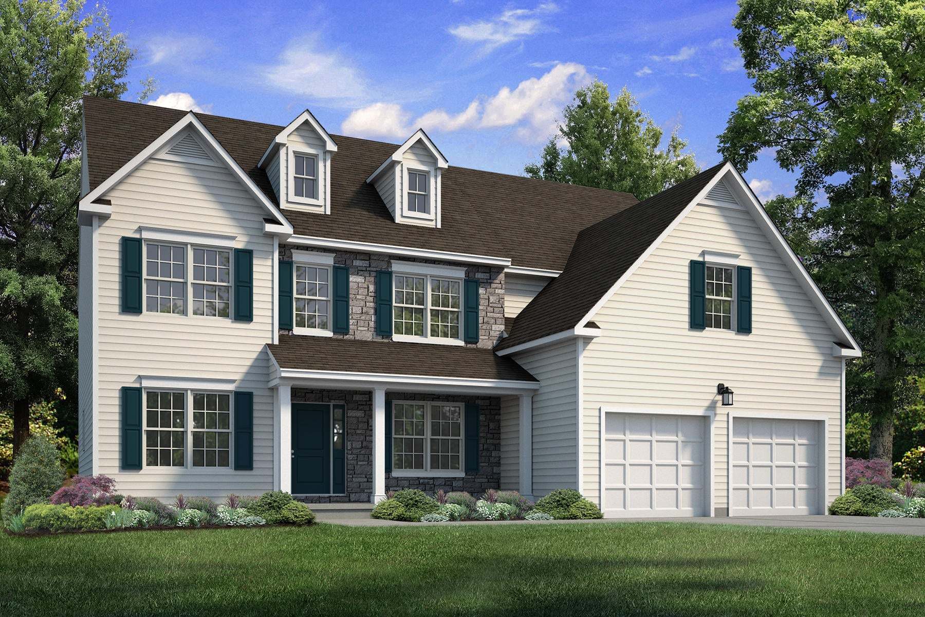 Breckenridge Grande - The Village at Hobson Square: Tatamy, Pennsylvania - Tuskes Homes