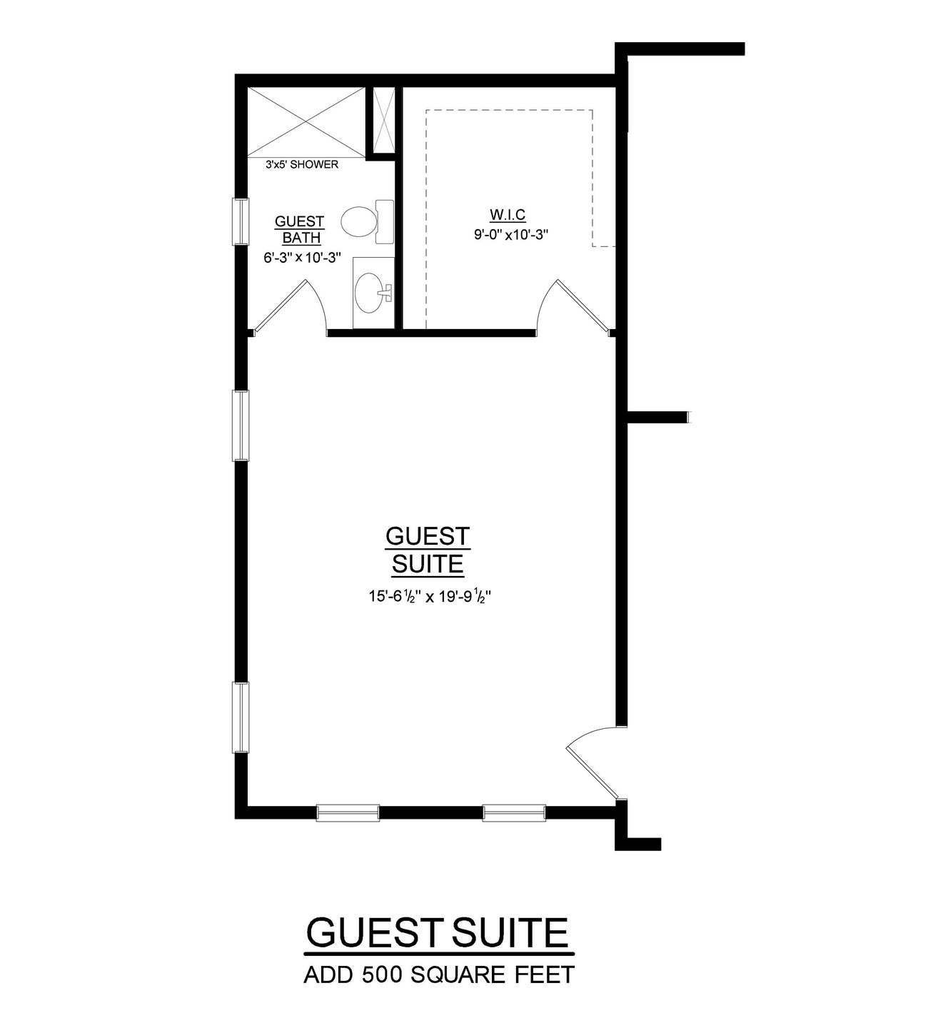 Optional 1st Floor Guest Suite