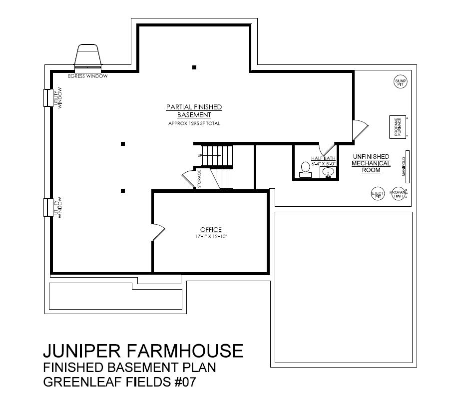 Basement Floor Plan