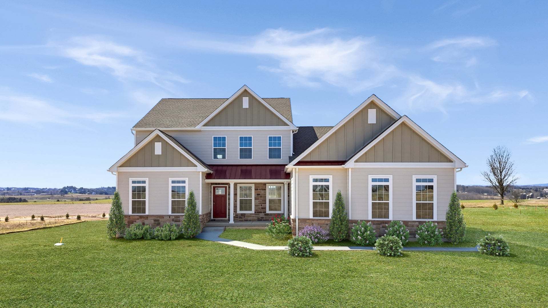 Sienna Farmhouse Exterior