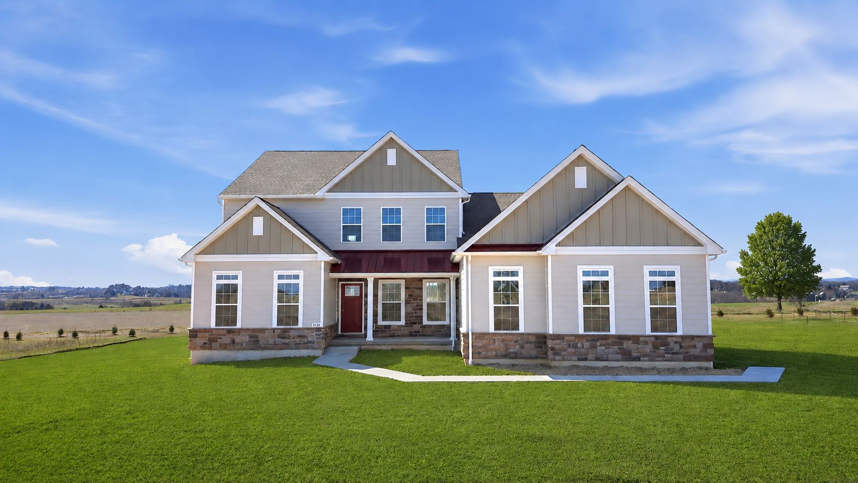 Sienna Farmhouse Exterior