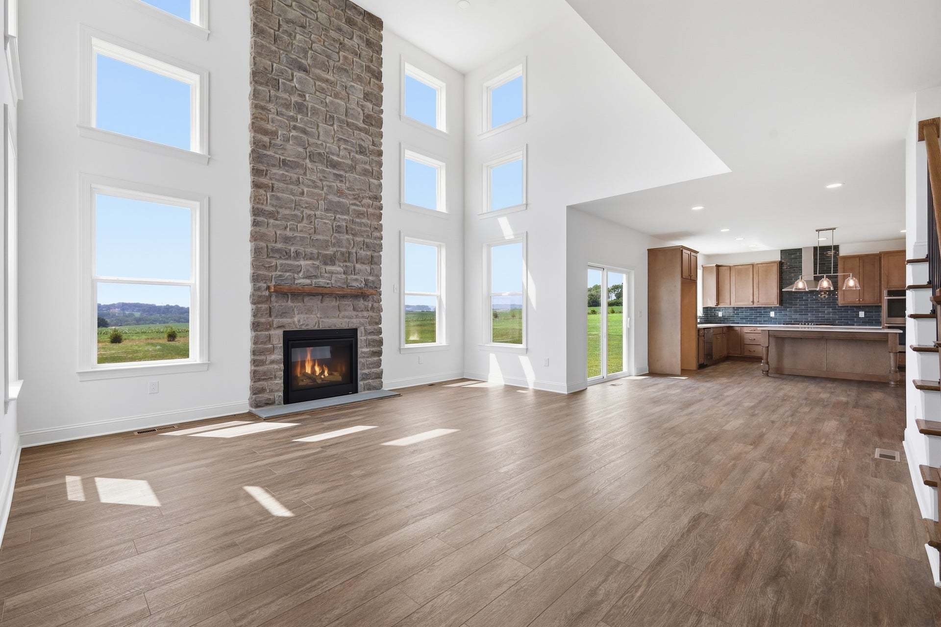 2 Story Great Room