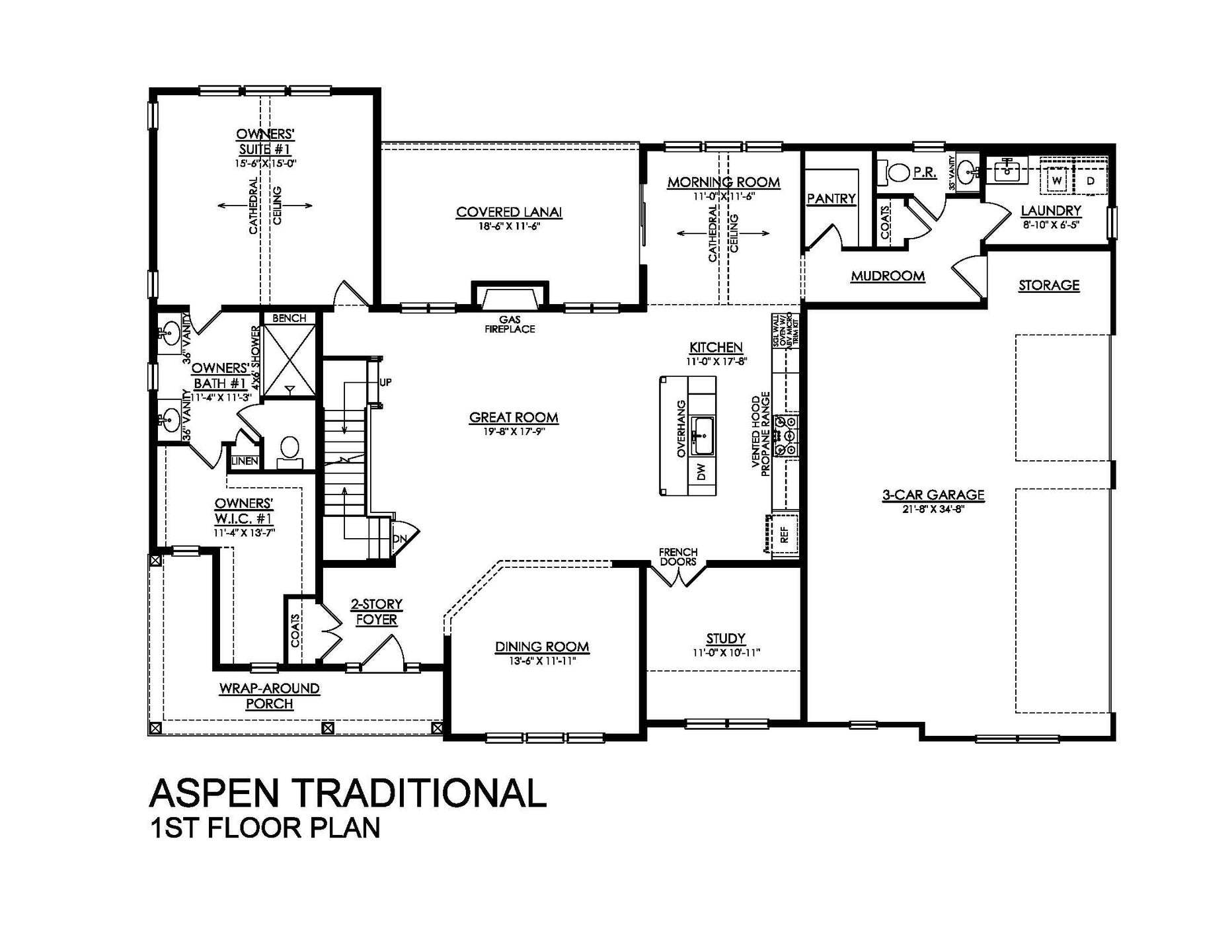 1st Floor Plan