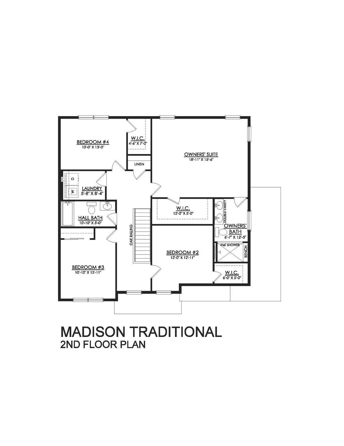 2nd Floor Plan