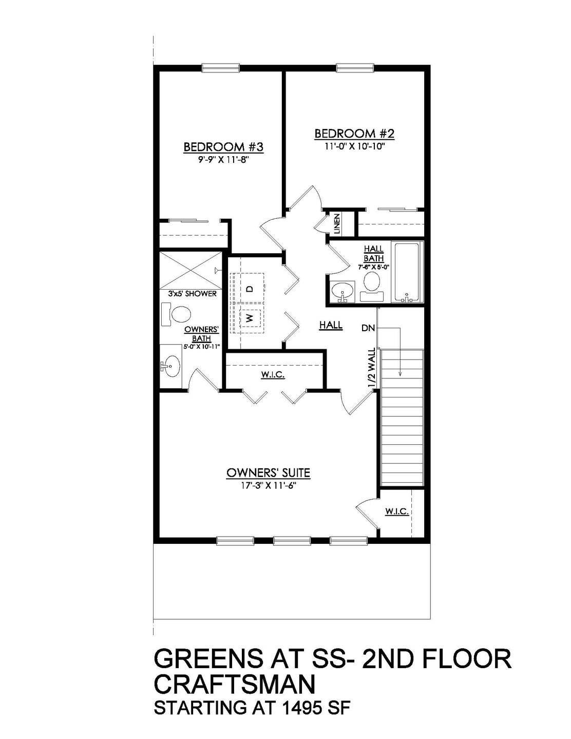 The Greens Craftsman - 2nd Floor