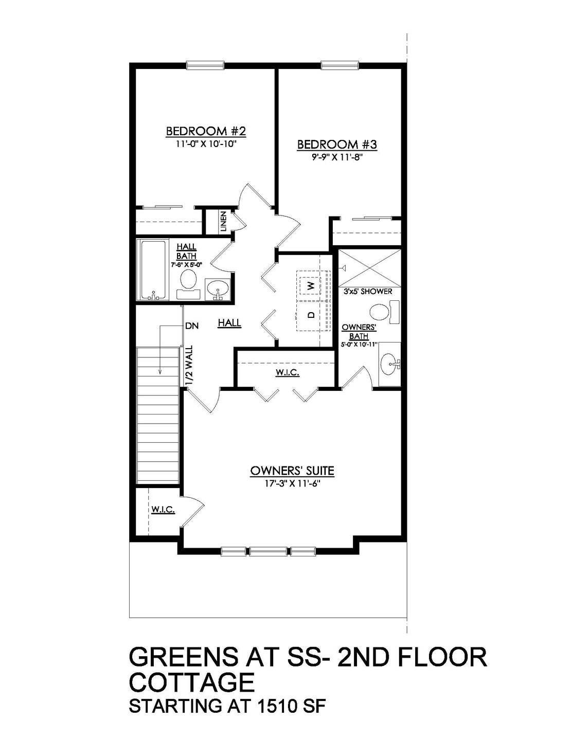 The Greens Cottage - 2nd Floor