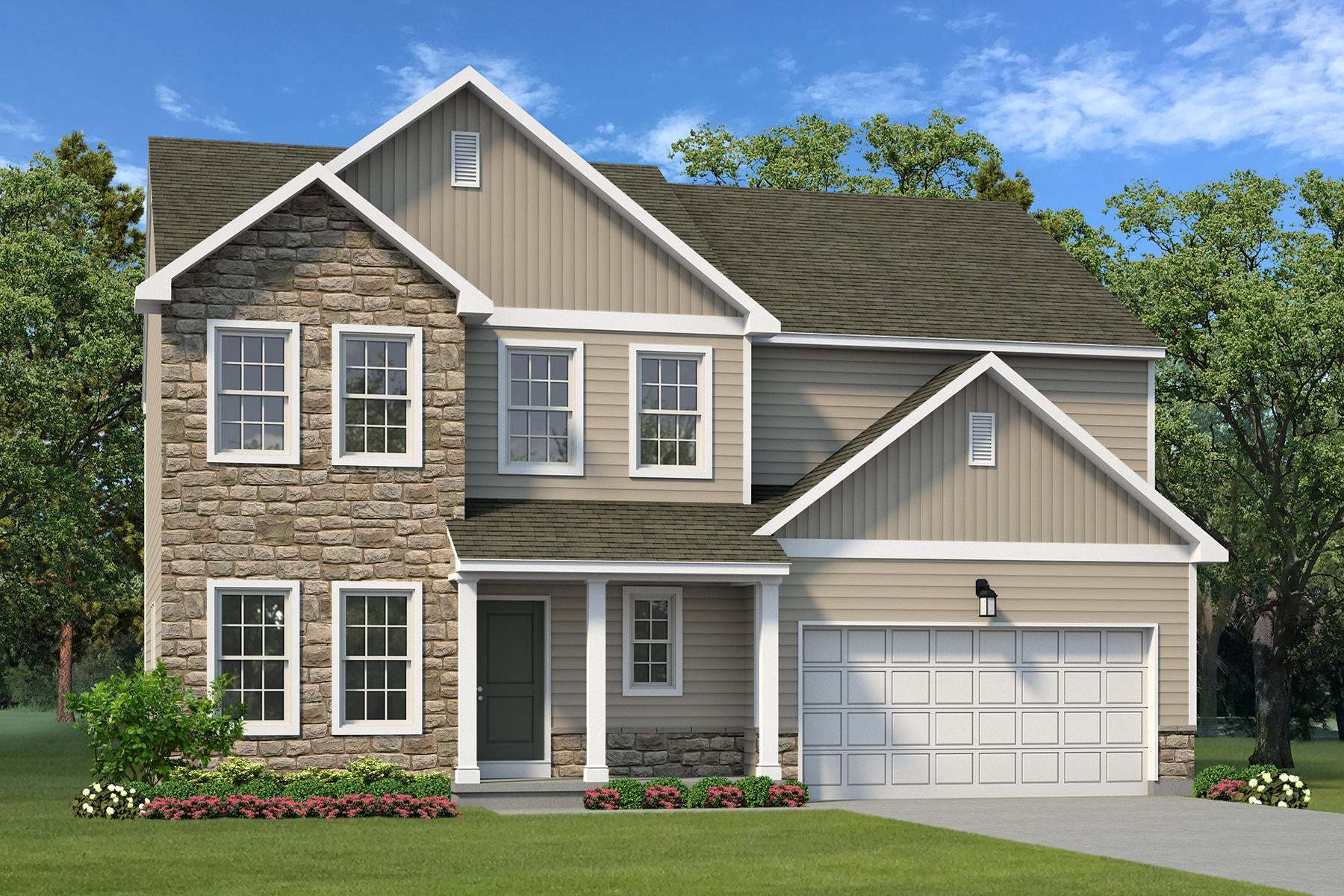 Morgan - Ridings at Parkland: Schnecksville, Pennsylvania - Tuskes Homes