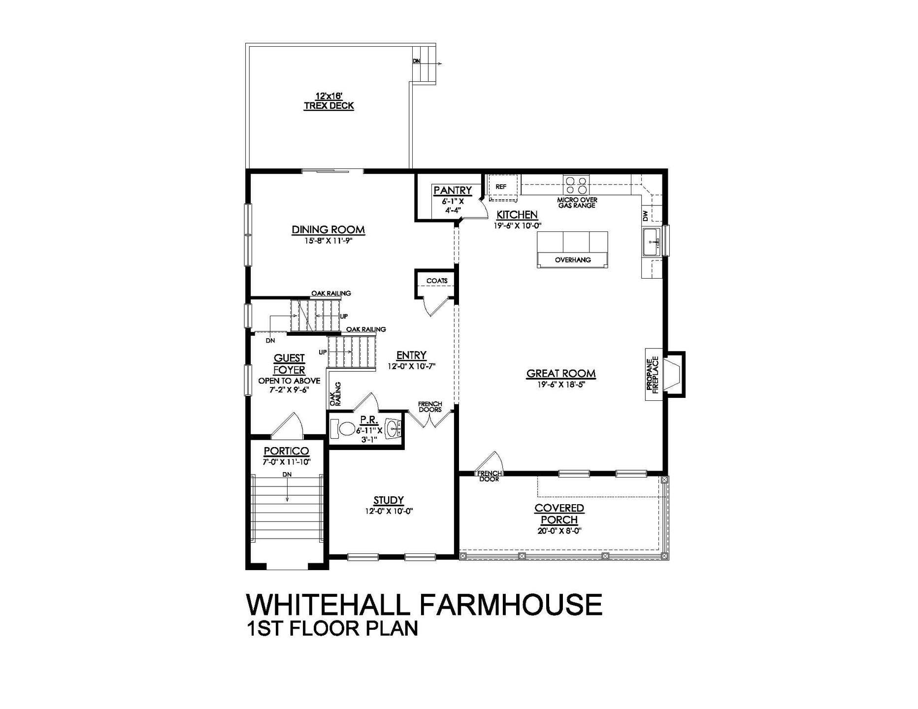 RP-92 1st Floor Plan