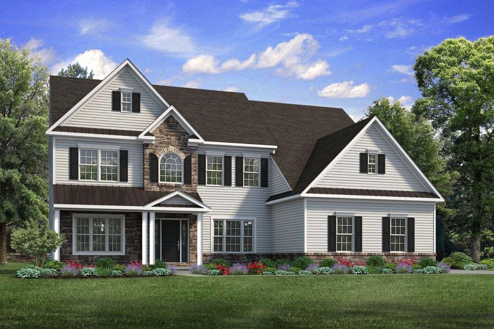 Juniper Plan at Overlook Estates in Nazareth, PA by Tuskes Homes