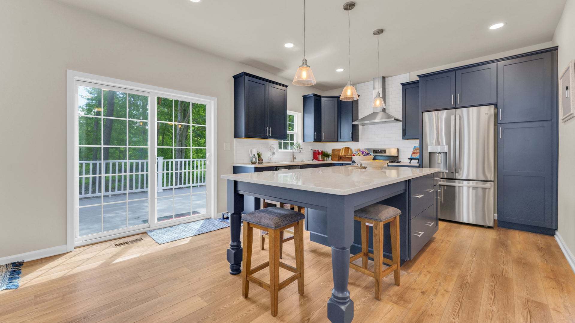 Madison Kitchen with Optional Extended Island