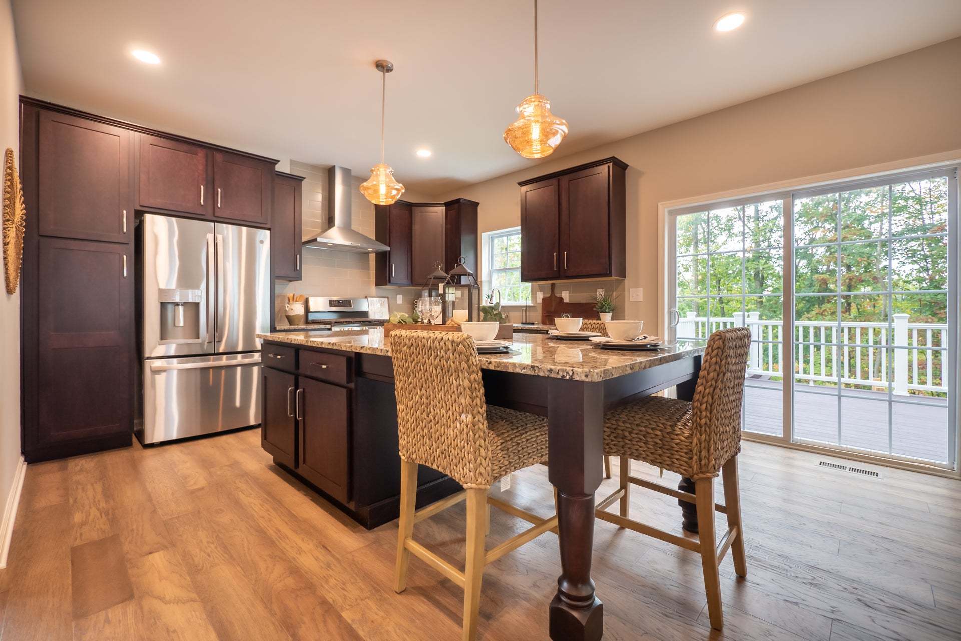 Madison Kitchen with Optional Extended Island