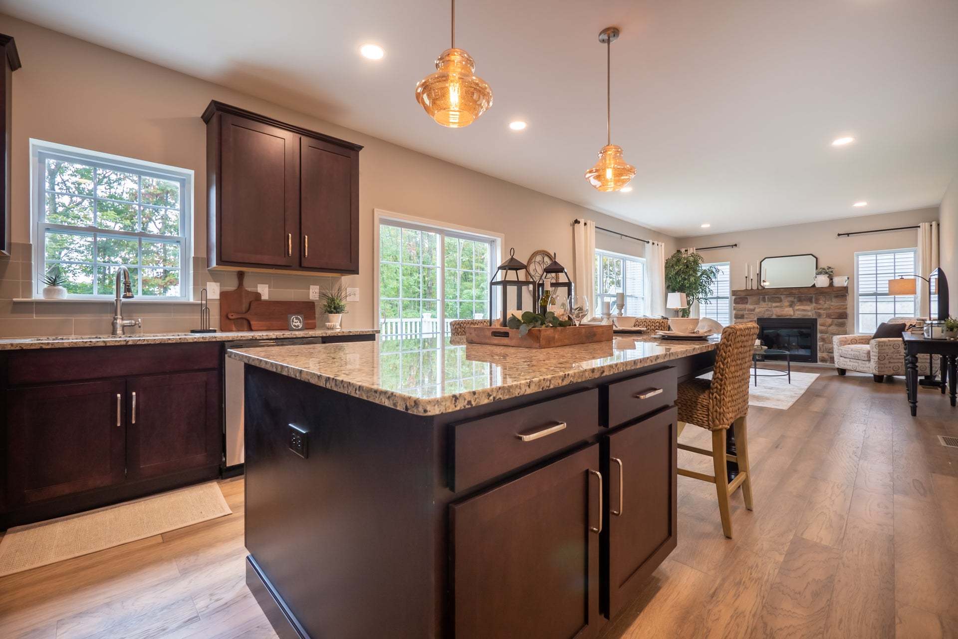 Madison Kitchen with Optional Extended Island