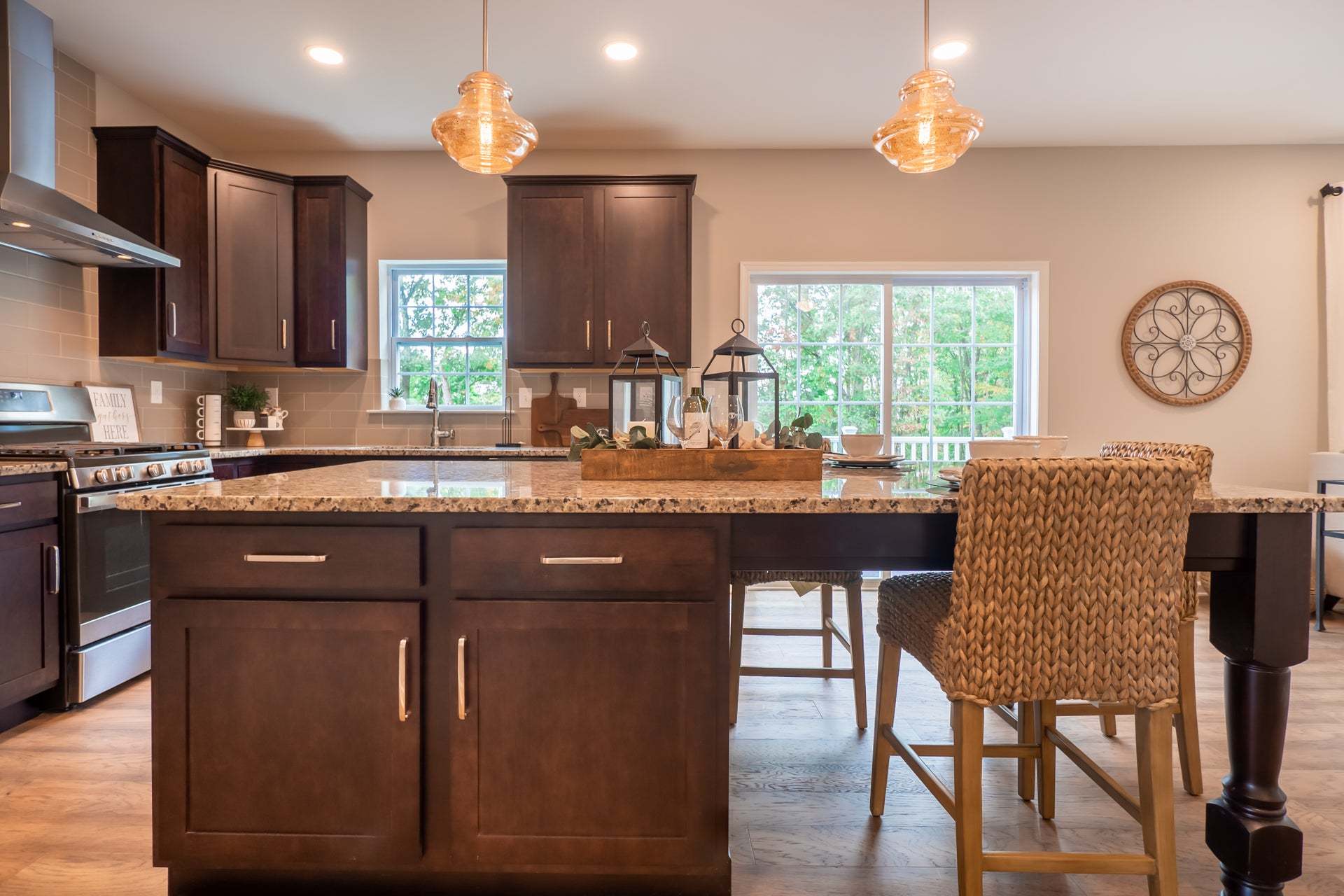 Madison Kitchen with Optional Extended Island
