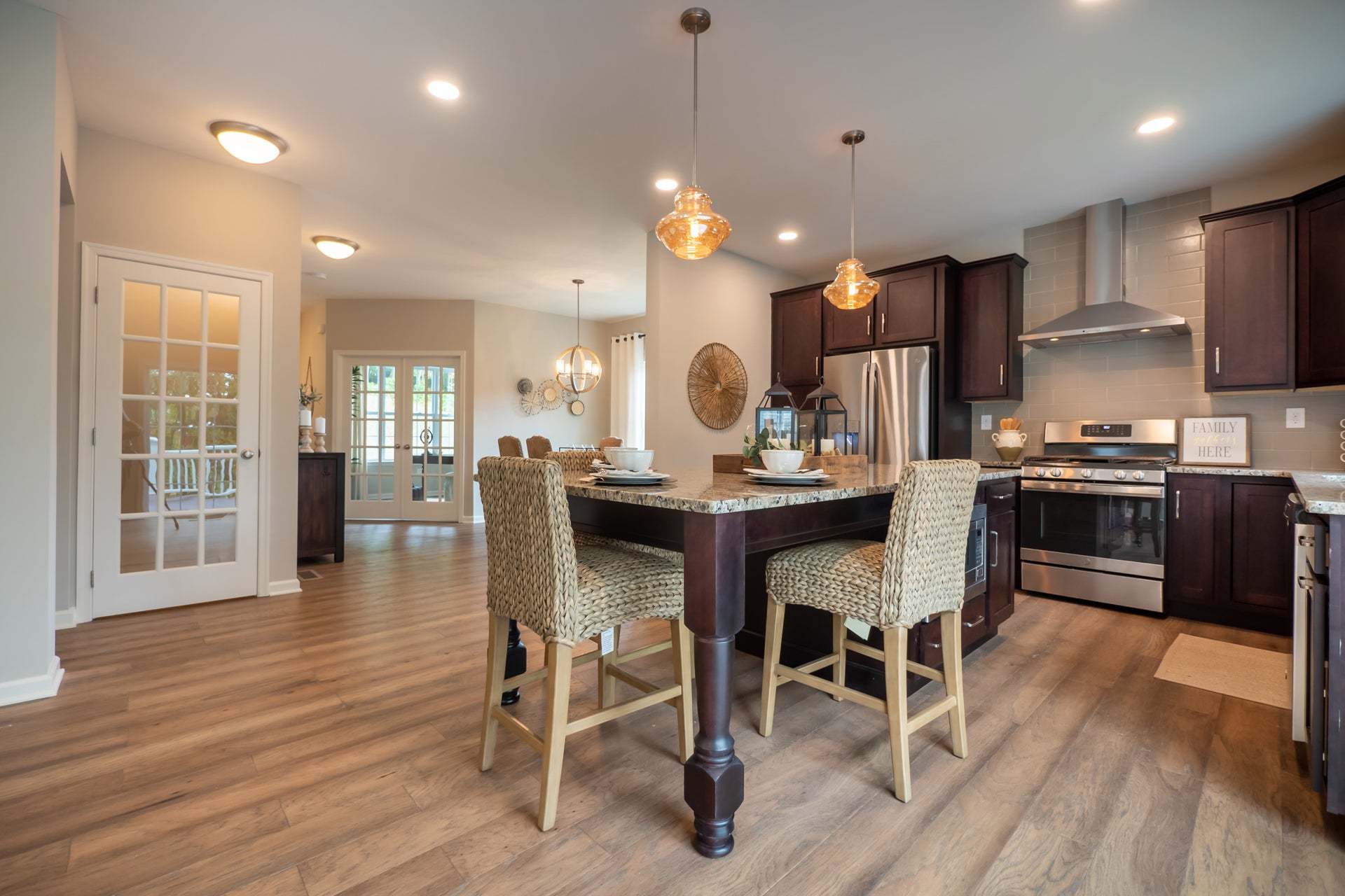Madison Kitchen with Optional Extended Island