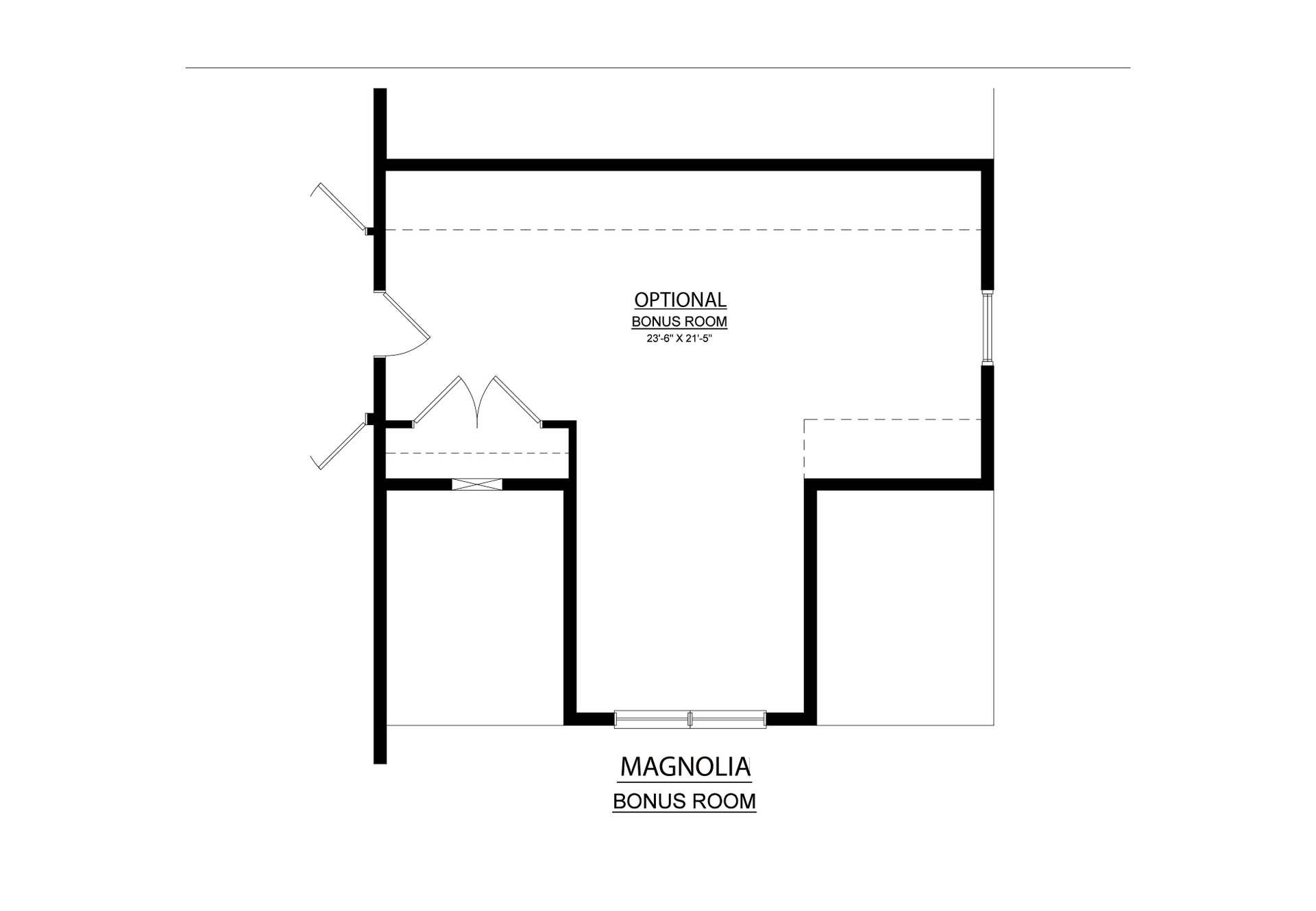 Optional Bonus Room