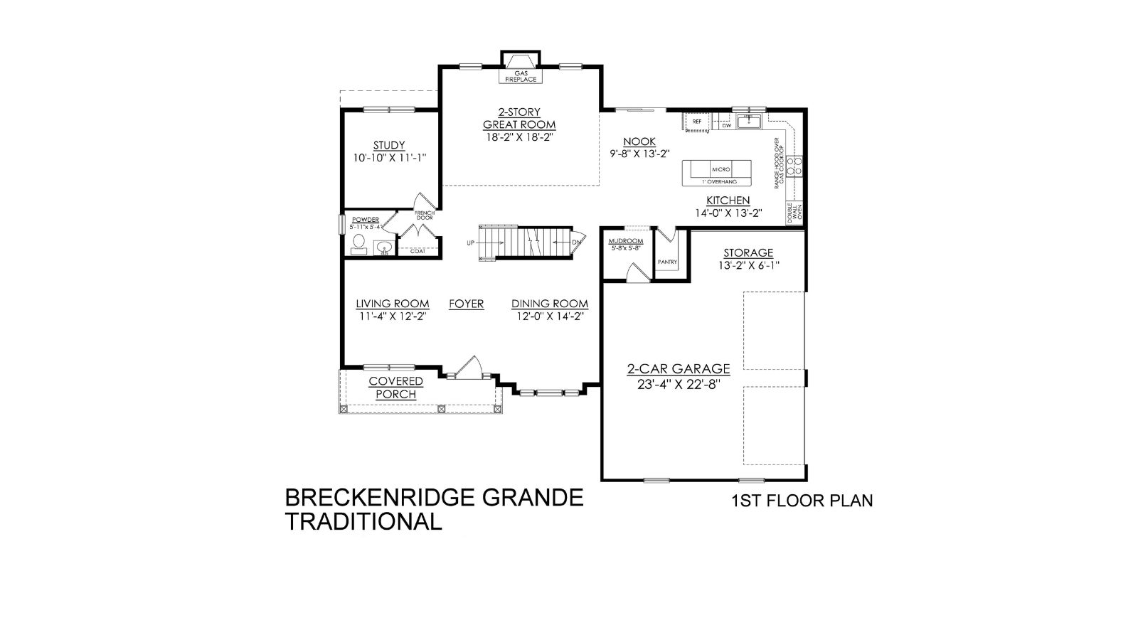Breckenridge Grande Traditional - 1st Floor