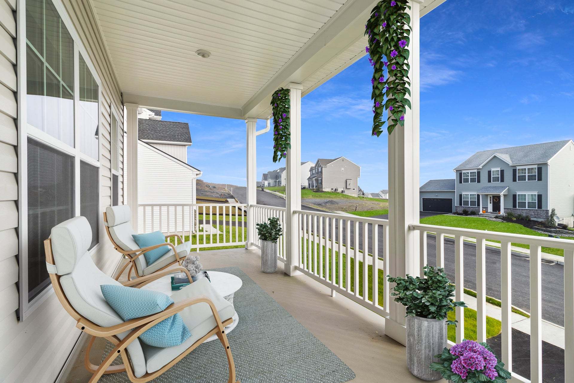 Whitehall Covered Front Porch