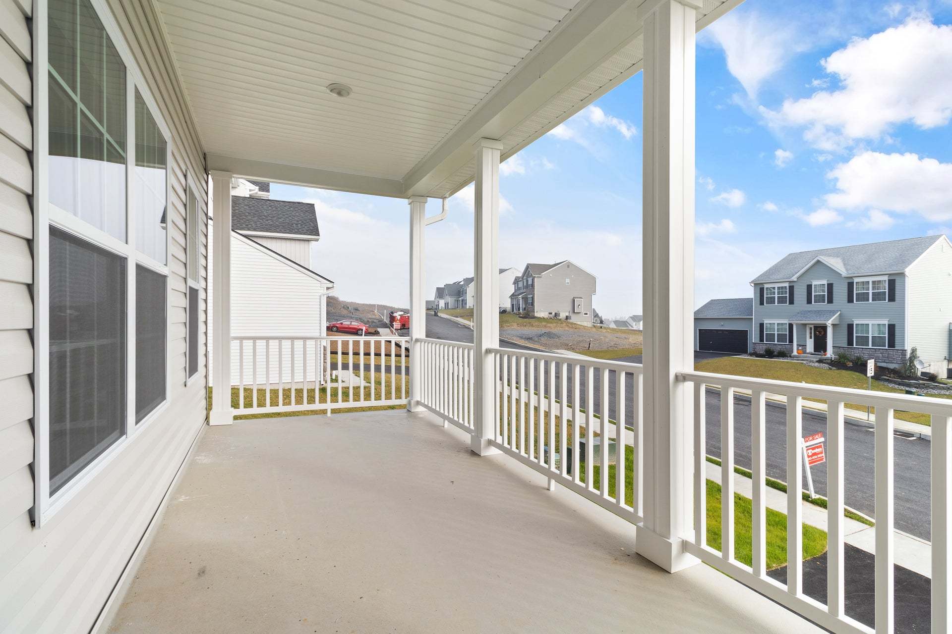 Whitehall Covered Front Porch