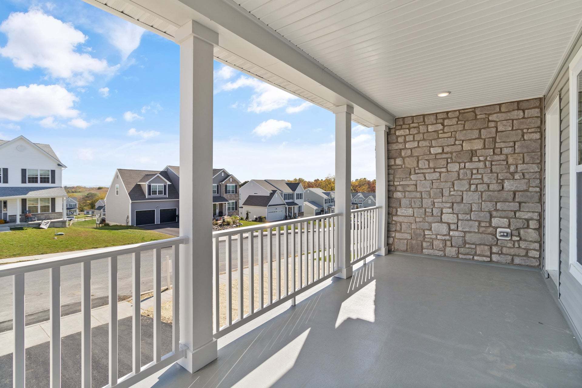 Whitehall Covered Front Porch