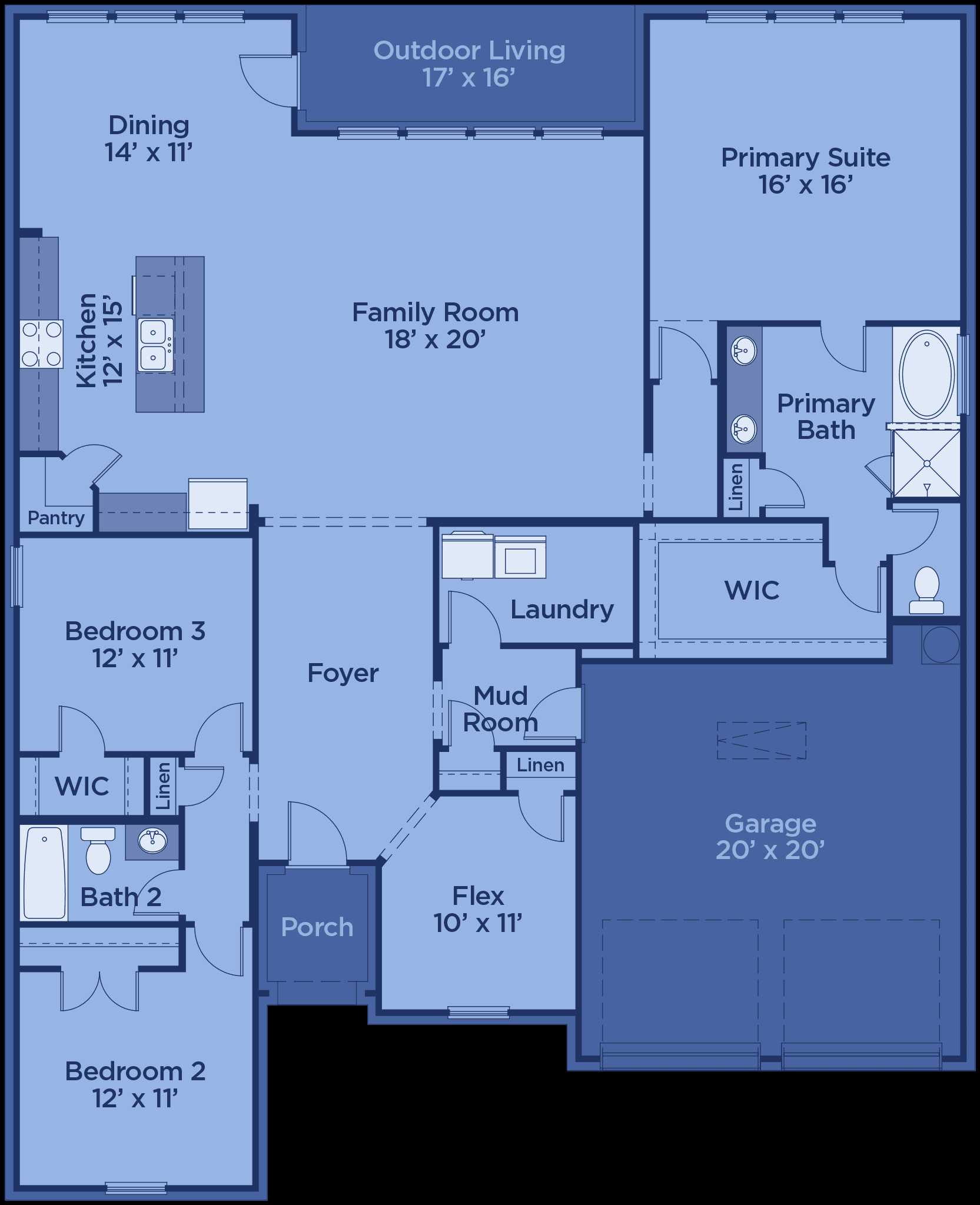 Belton floor plan