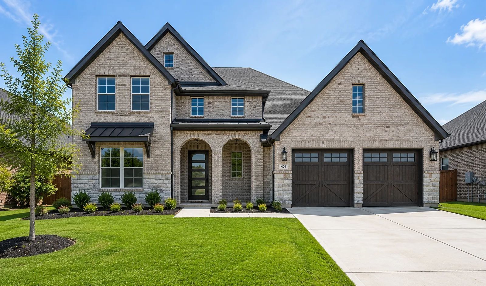 Myrtle Creek por UnionMain Homes en Dallas Texas