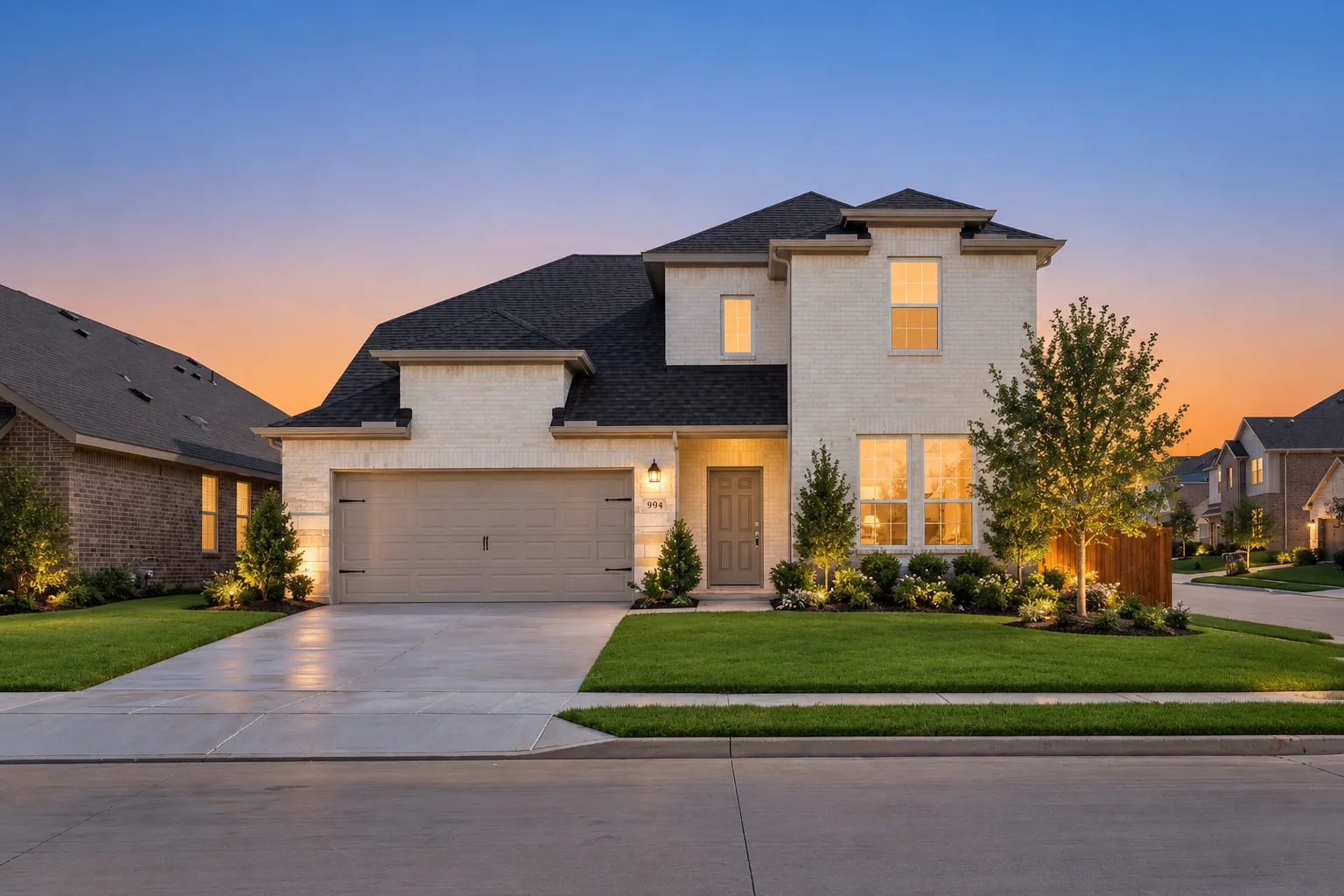 Salado - Elevon: Lavon, Texas - UnionMain Homes