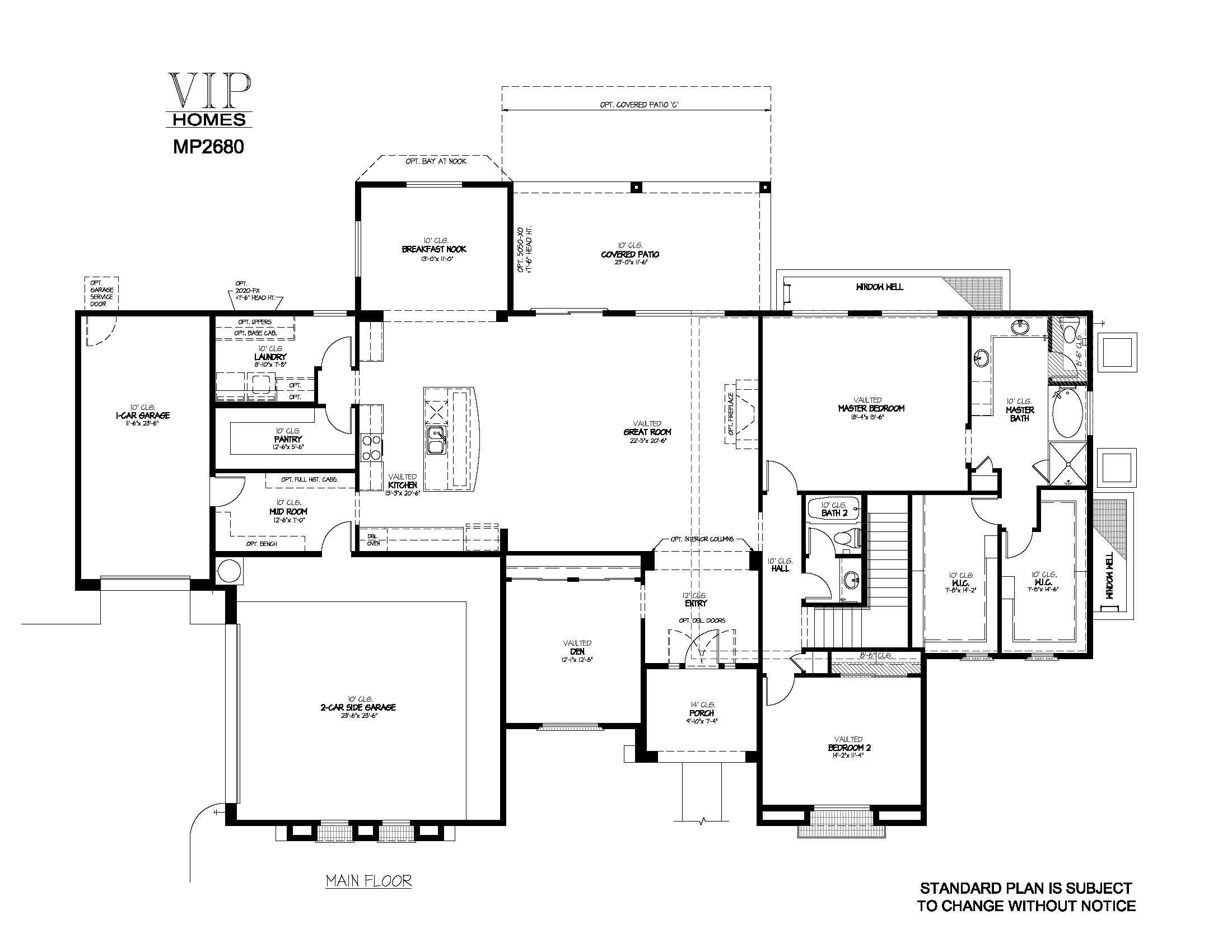 MAIN LEVEL -2680