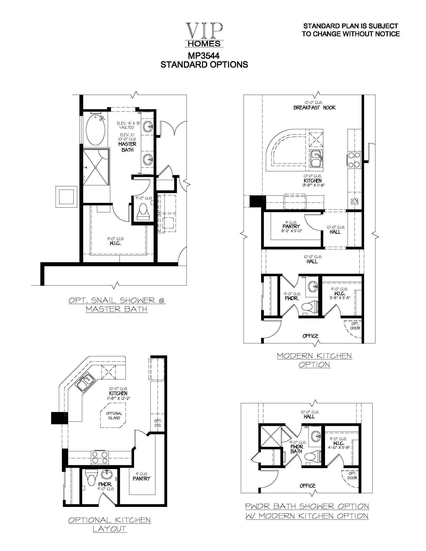 FLOOR PLAN OPTION-3544