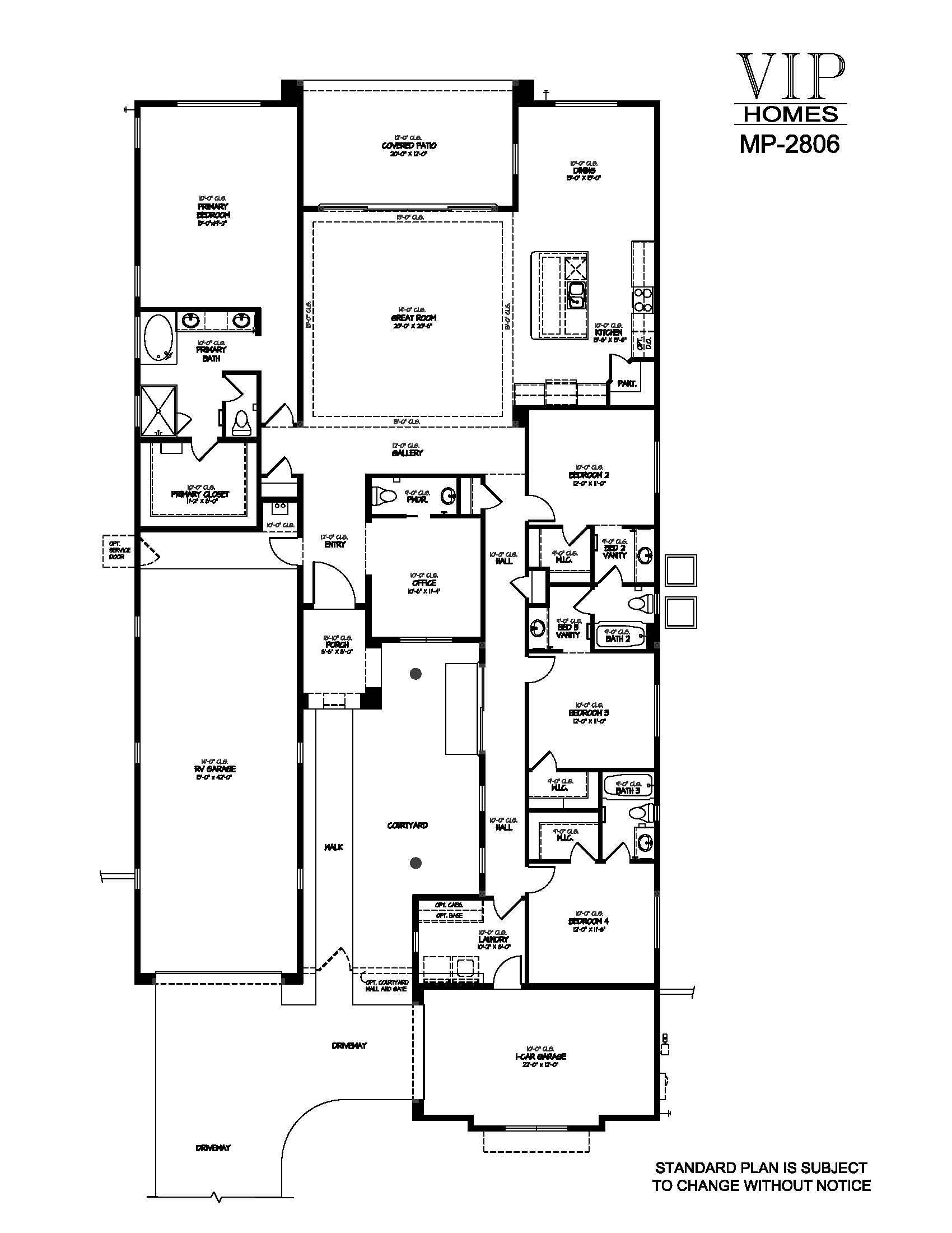MP-2806 FLOOR PLANO