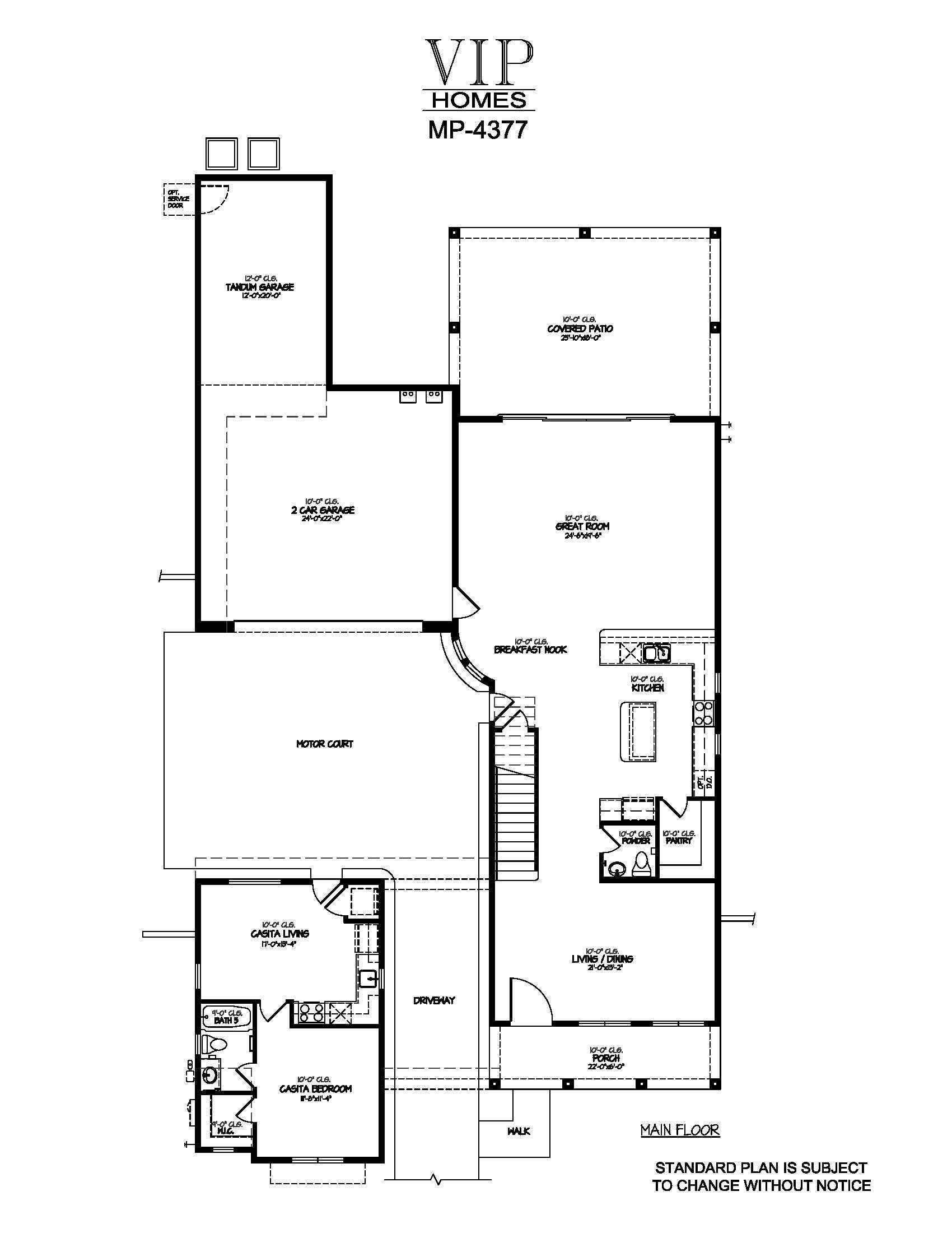 MP-4377 1ST FLOOR PLANO
