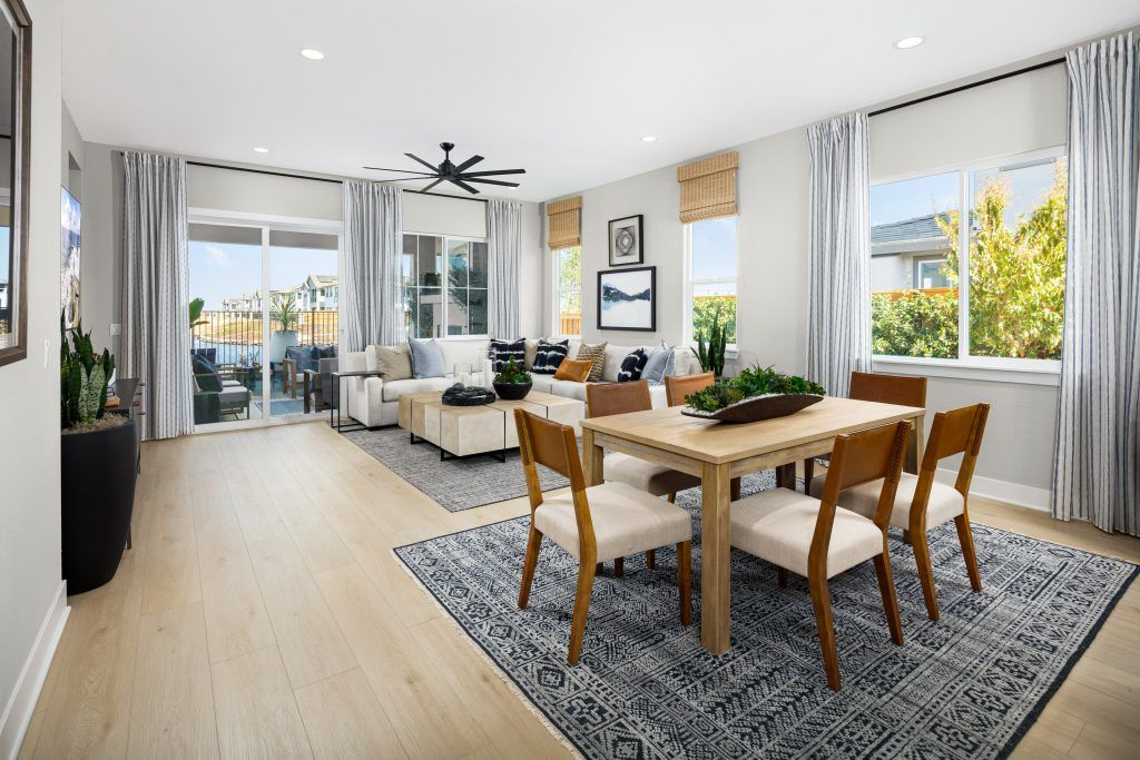 Great Room and Dining Area