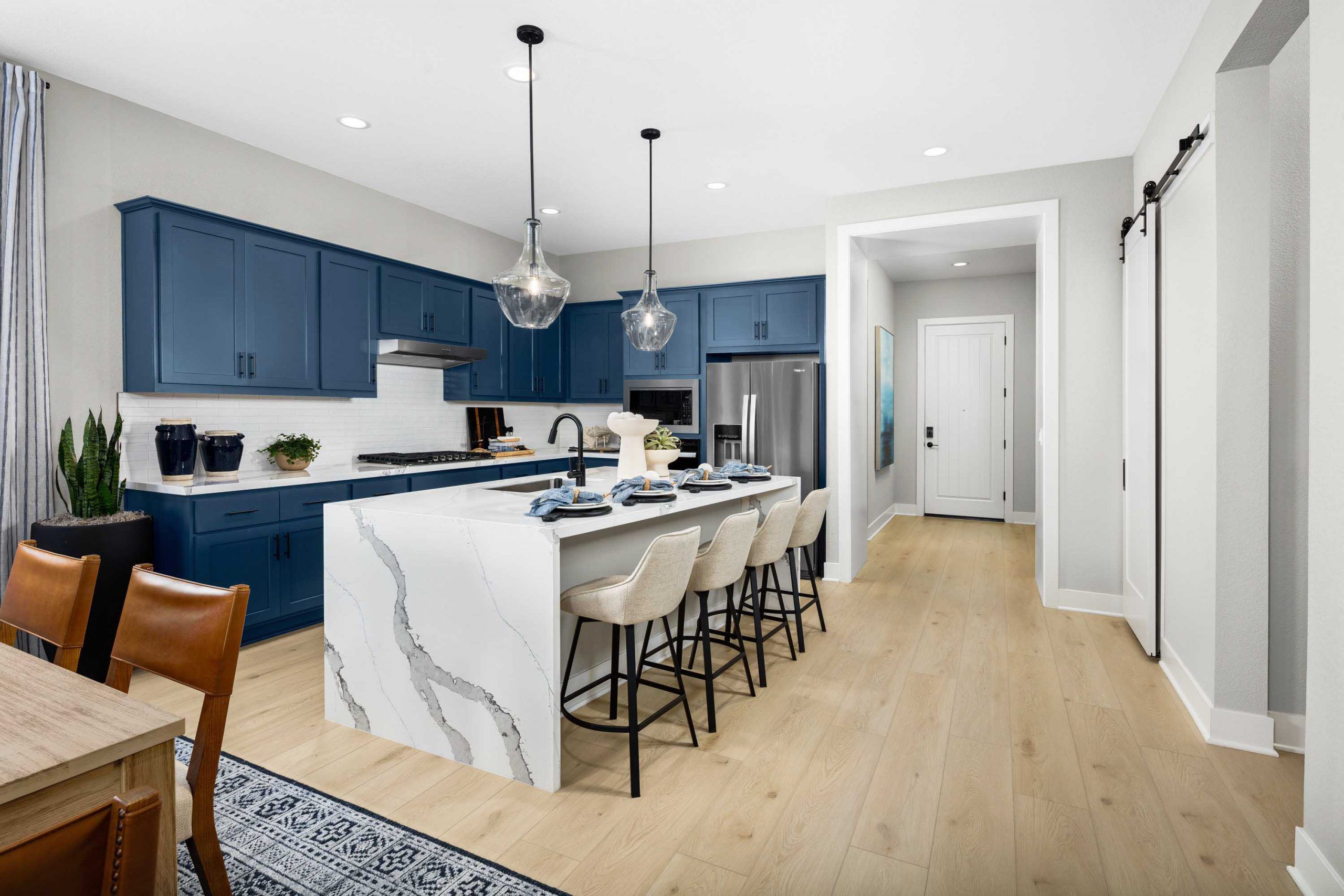 Kitchen and Entrance 