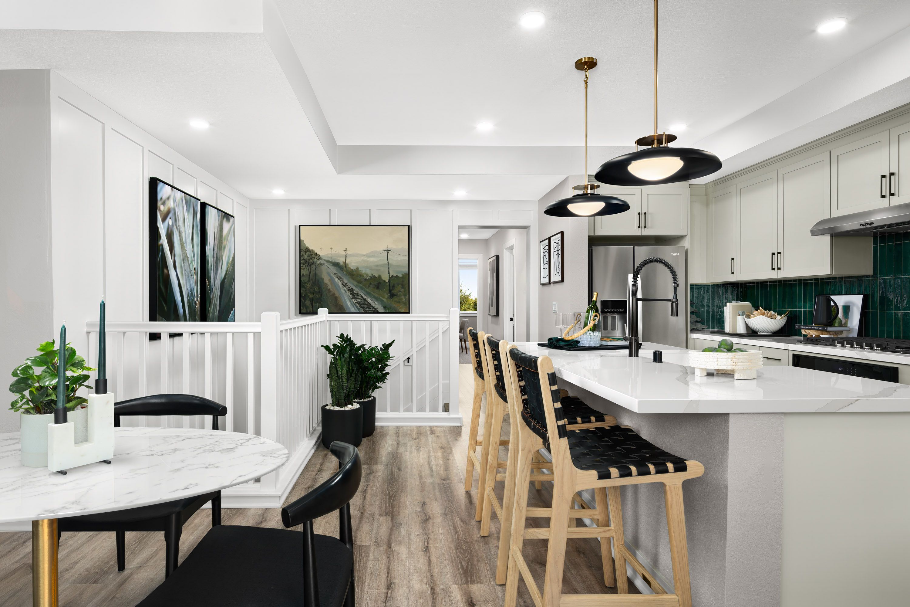 Living and Kitchen Area