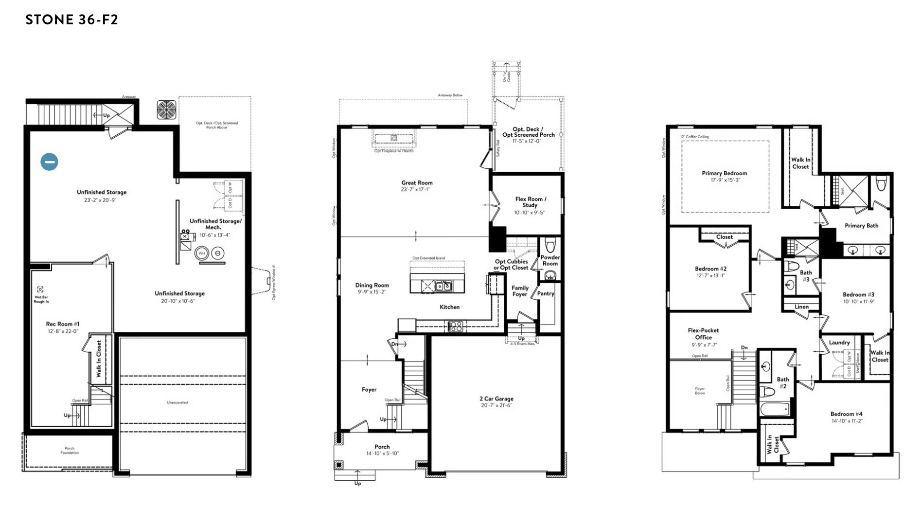 All Levels Unfinished Basement
