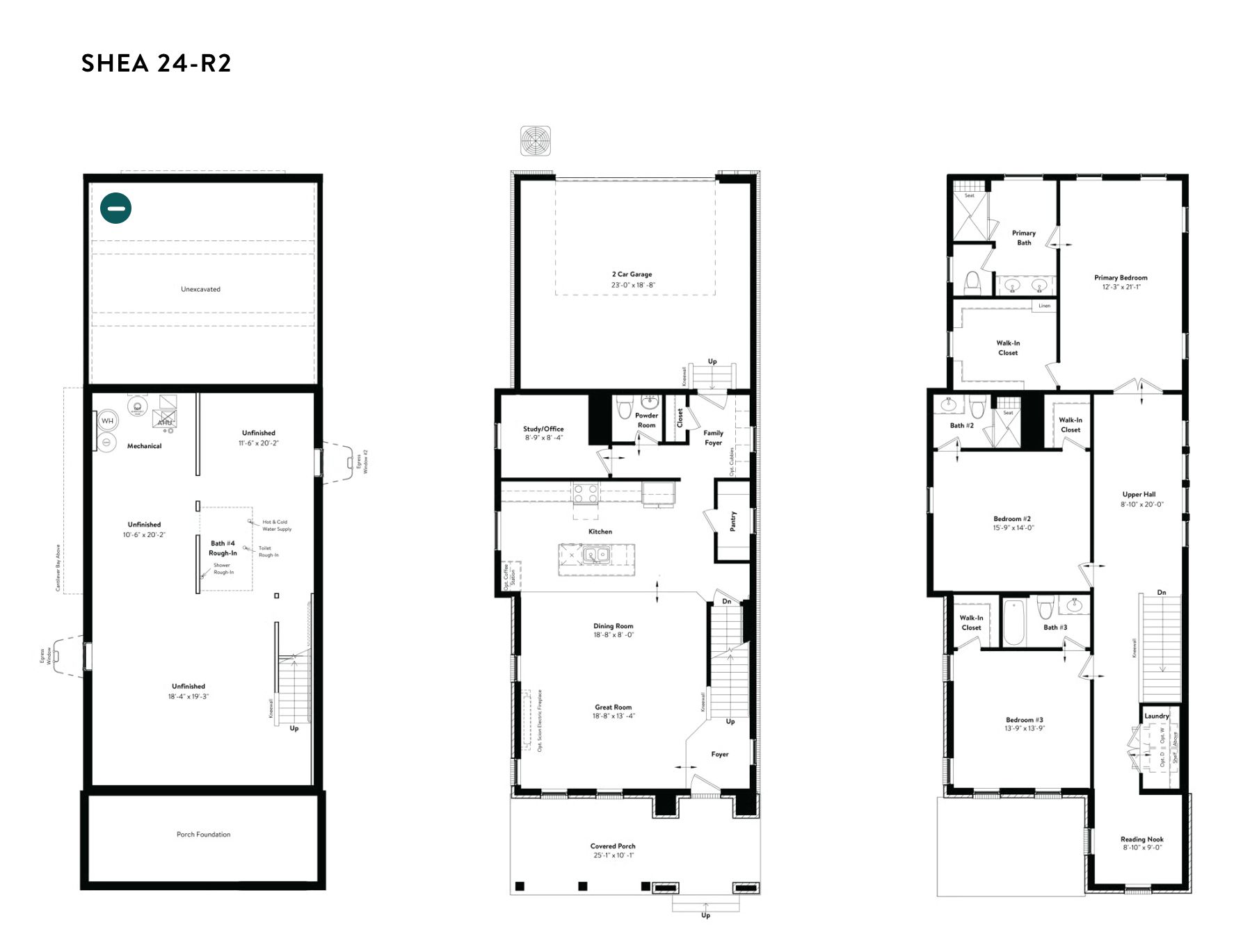 All Levels Unfinished Basement