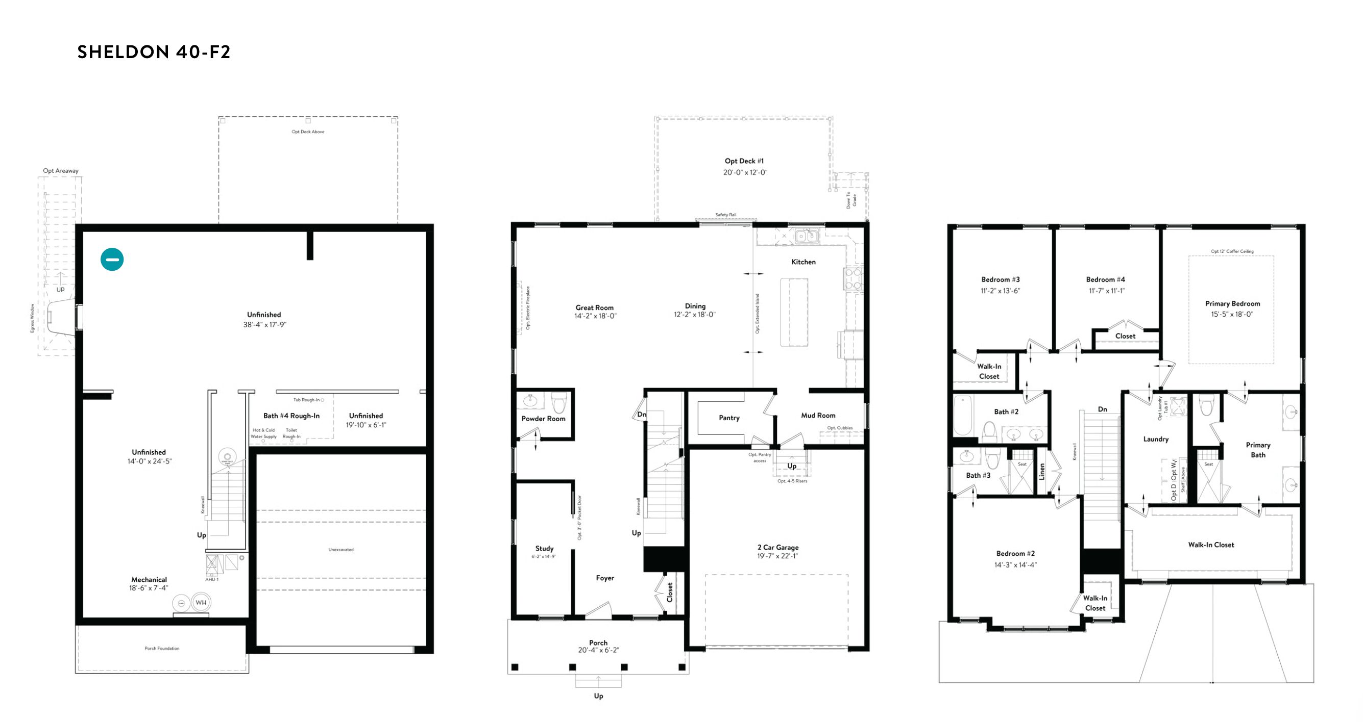 All Levels Unfinished Basement