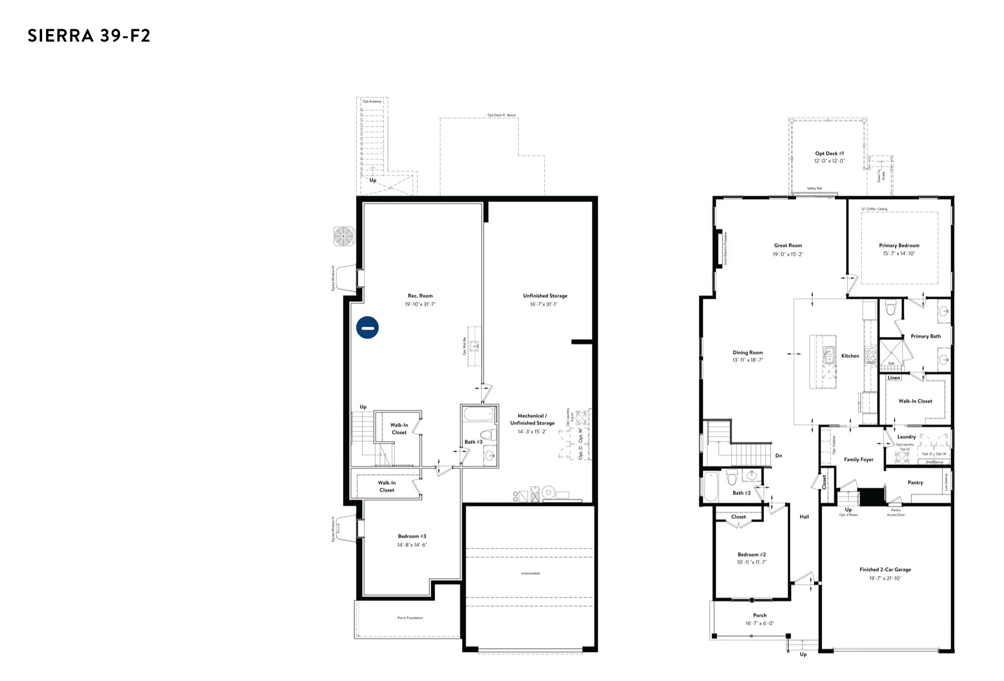 All Levels Unfinished Basement