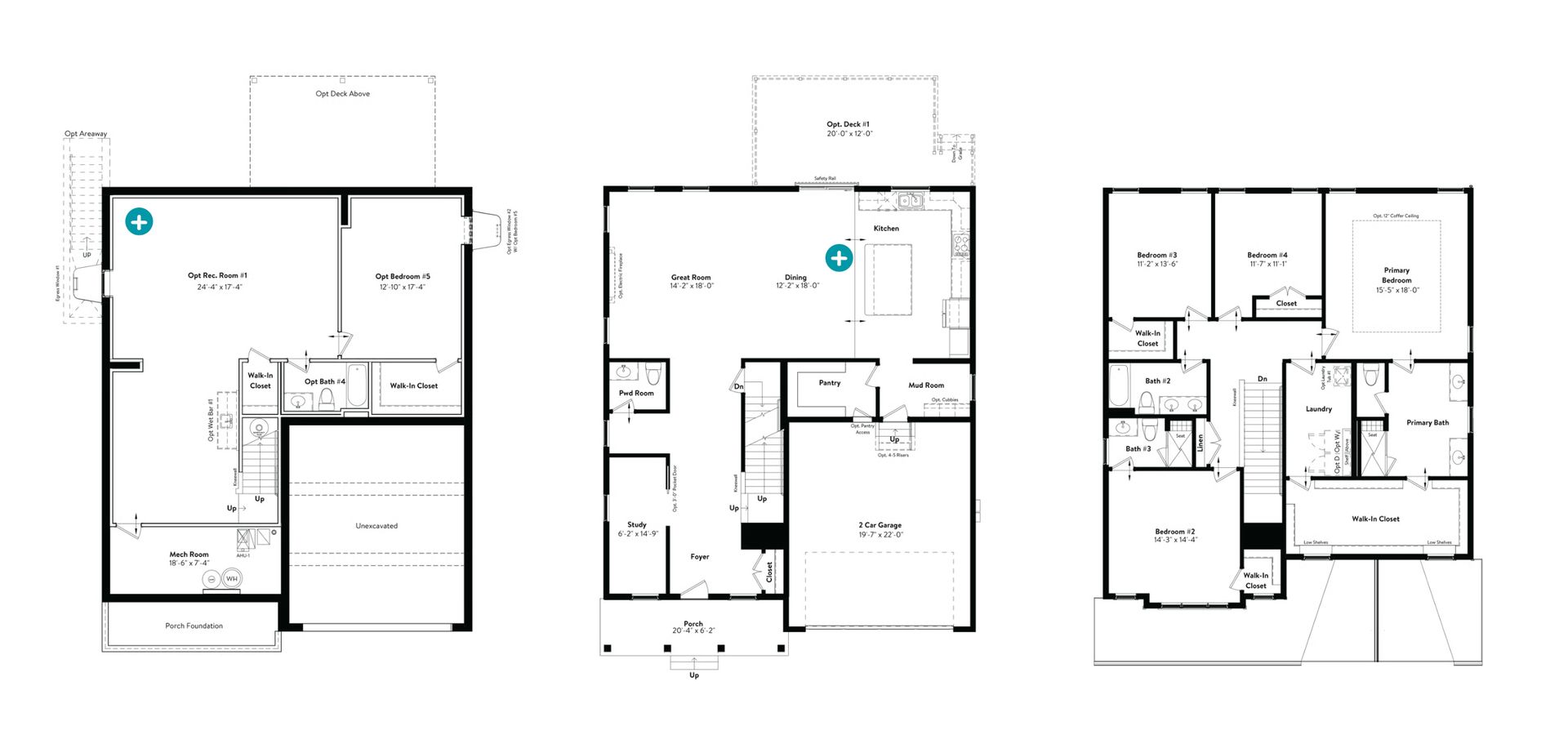 All Levels with Finished Basement and Extended Kitchen Island