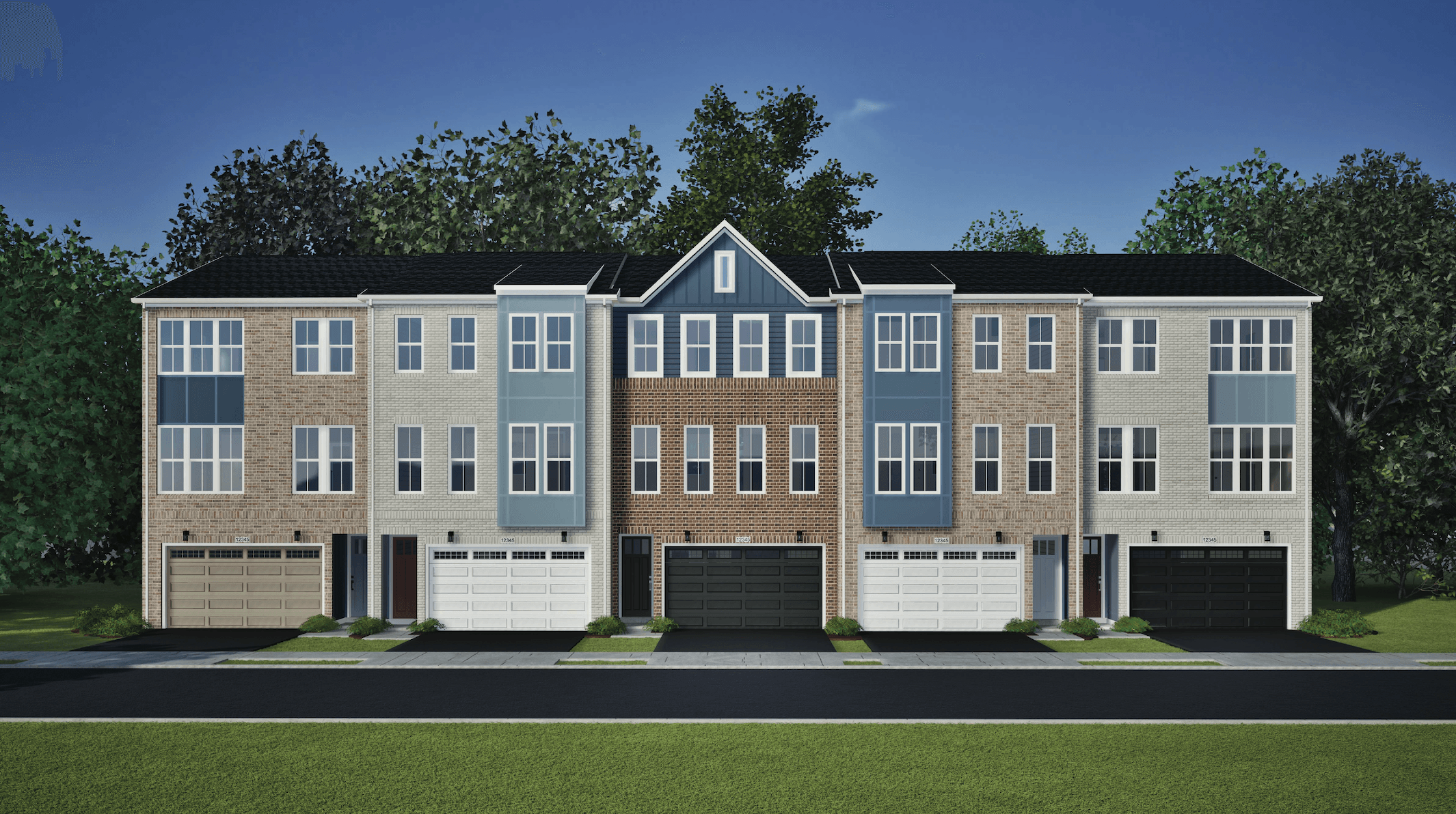 Niche at Villa Park por Van Metre Homes en Washington Virginia