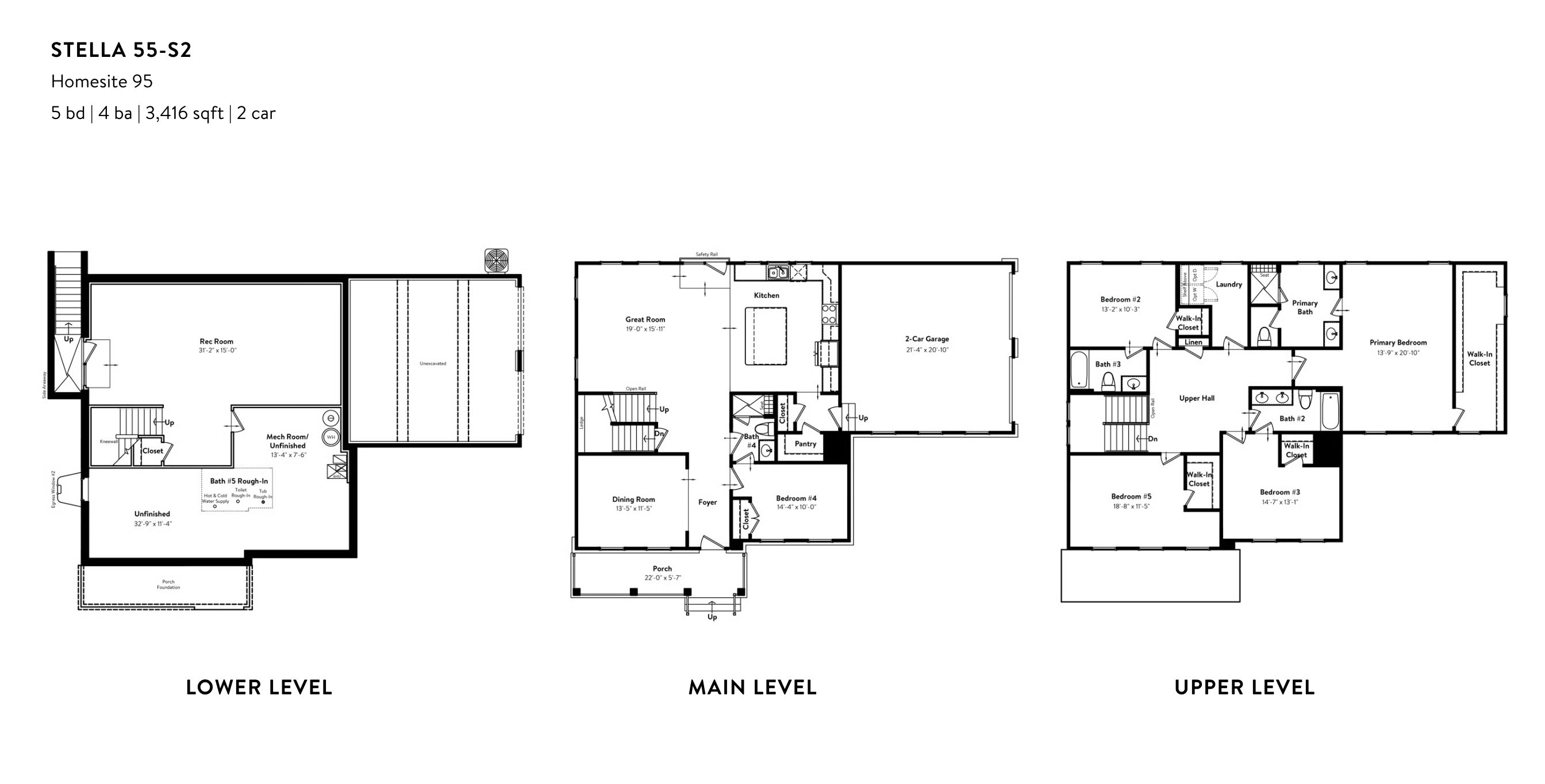 All Levels Partially Finished Basement