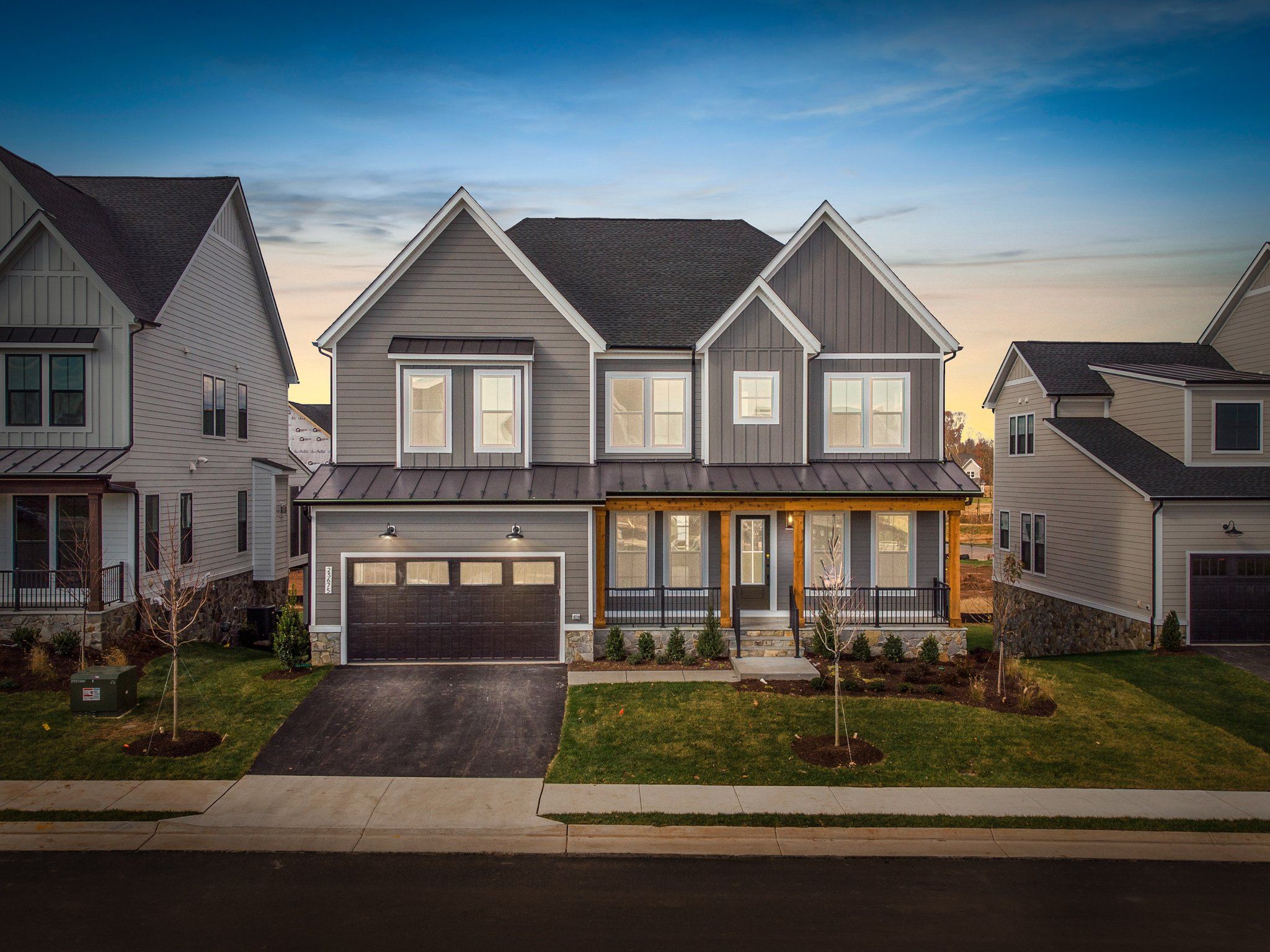 Barleau Plan at Hartland in Aldie, VA by Van Metre Homes