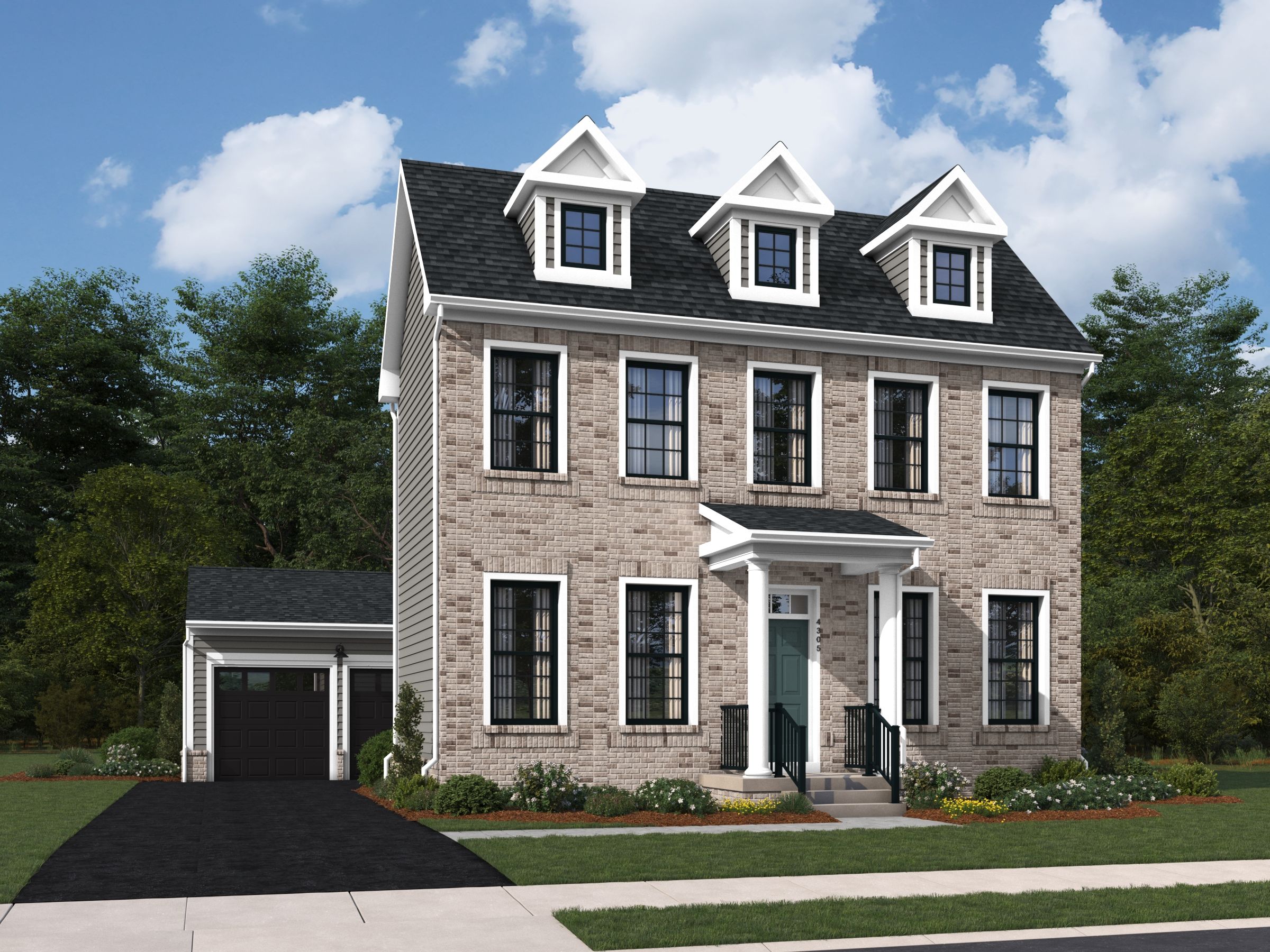 The Rosita Plan at Heritage at Marshall in Marshall, VA by Van Metre Homes