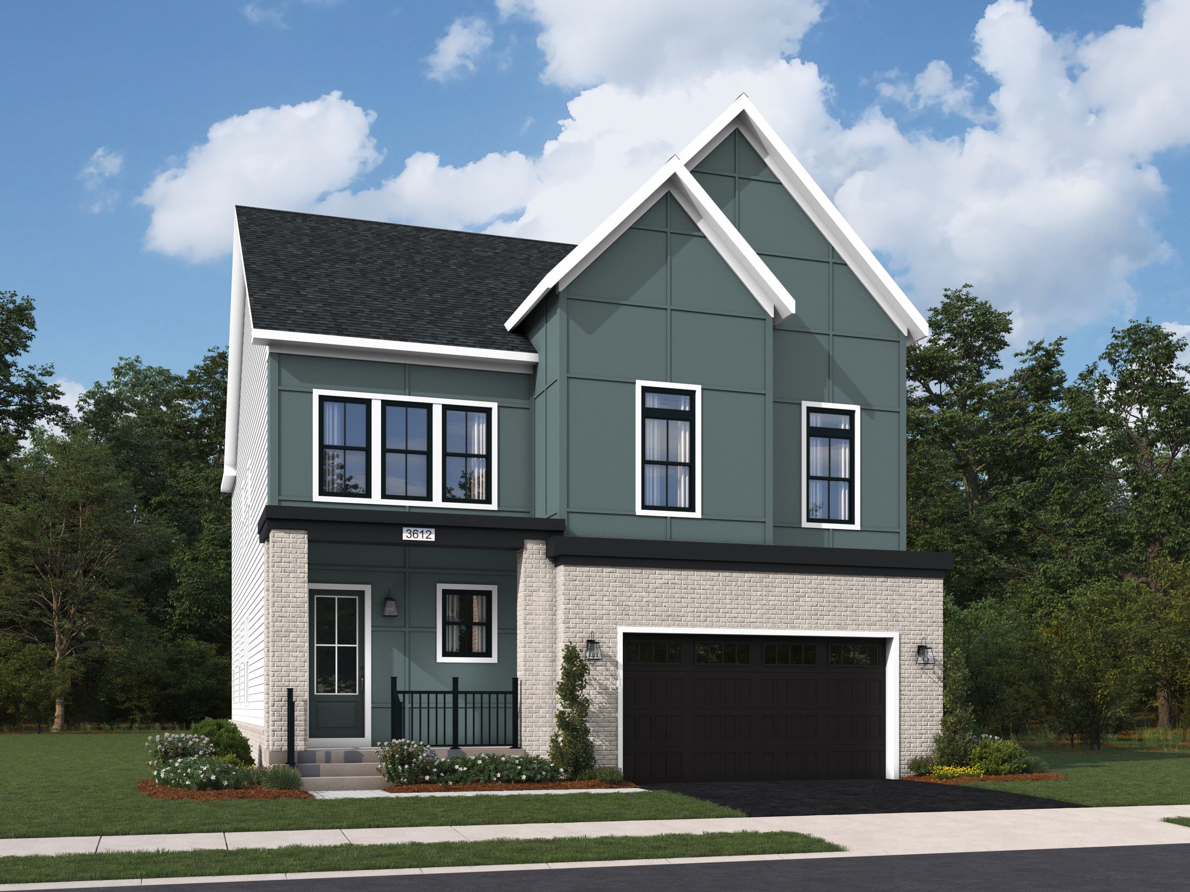 Stone Plan at West Park IV in Ashburn, VA by Van Metre Homes