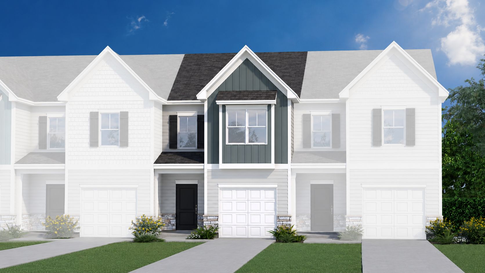 Ashford Townhome - The Falls: Blythewood, South Carolina - Veranda Homes
