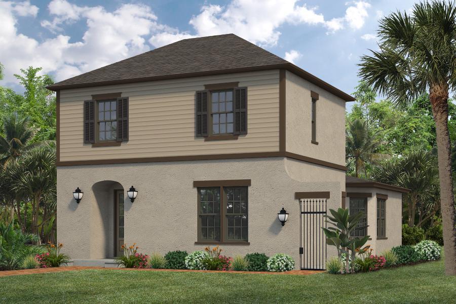 Merida II Plan at Reeling Park in Viera, FL by Viera Builders