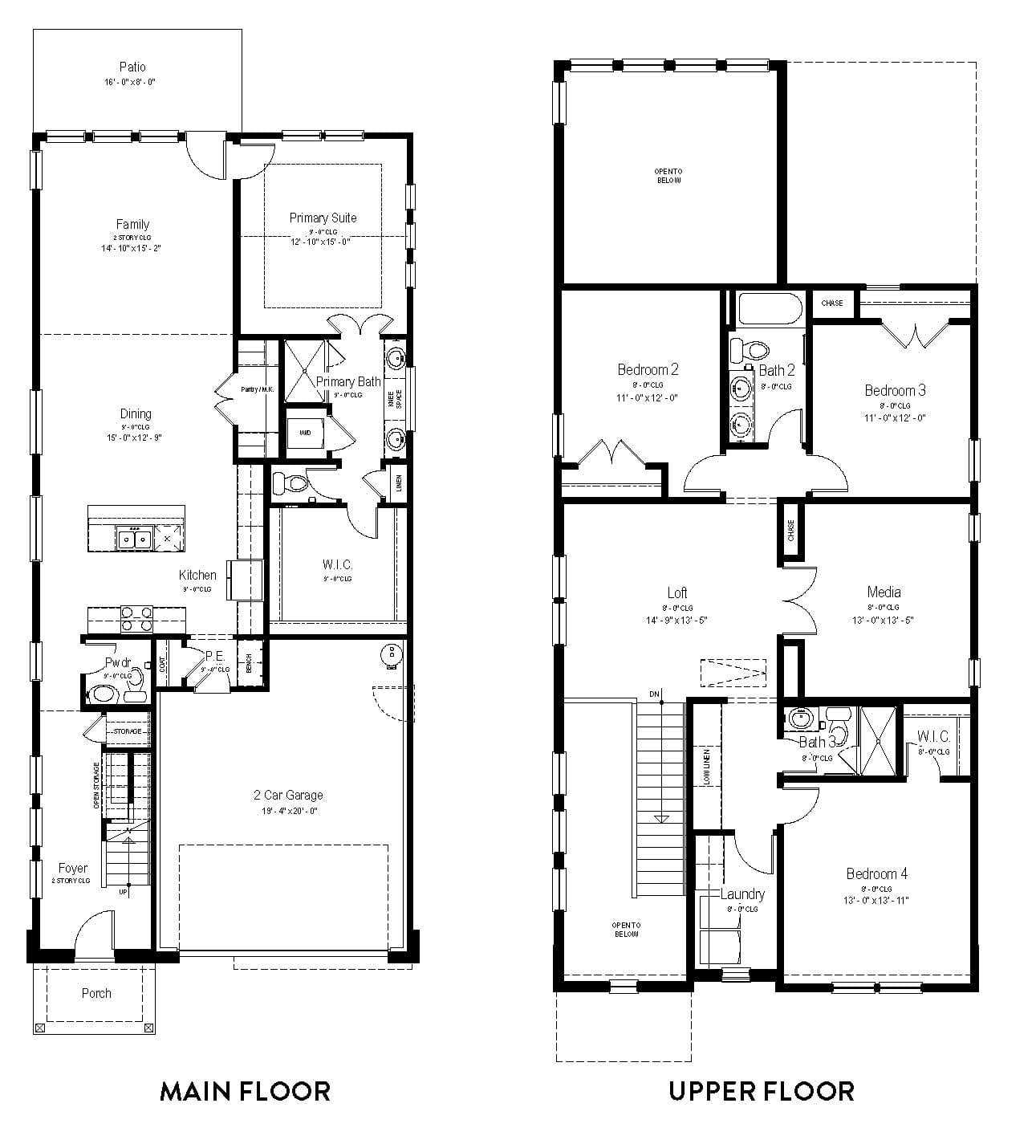 Azalea floor plan
