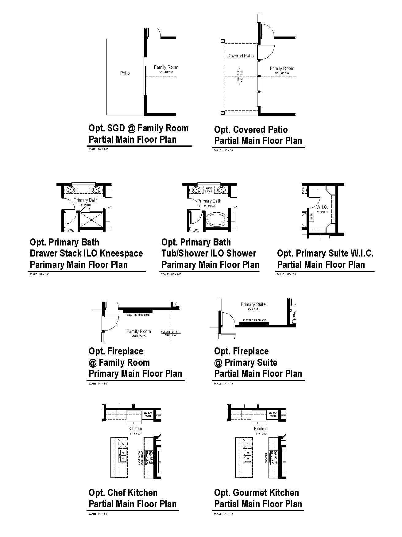 Magnolia Floor Plan options 1693