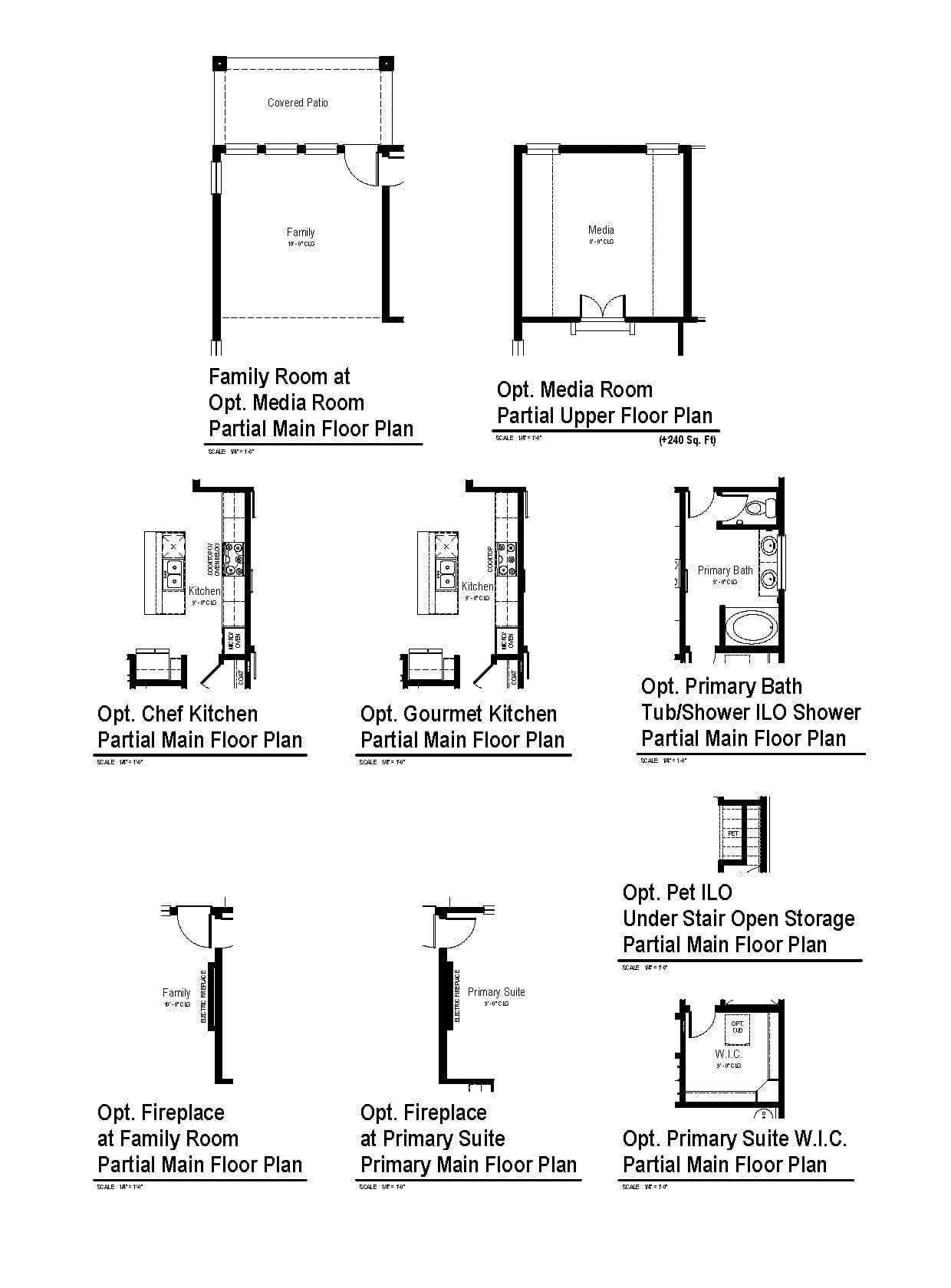 Sequoia Floor Plan Options